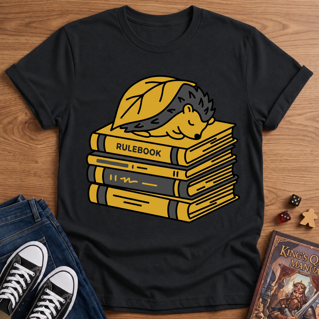 RR Sleeping On The Books T-Shirt