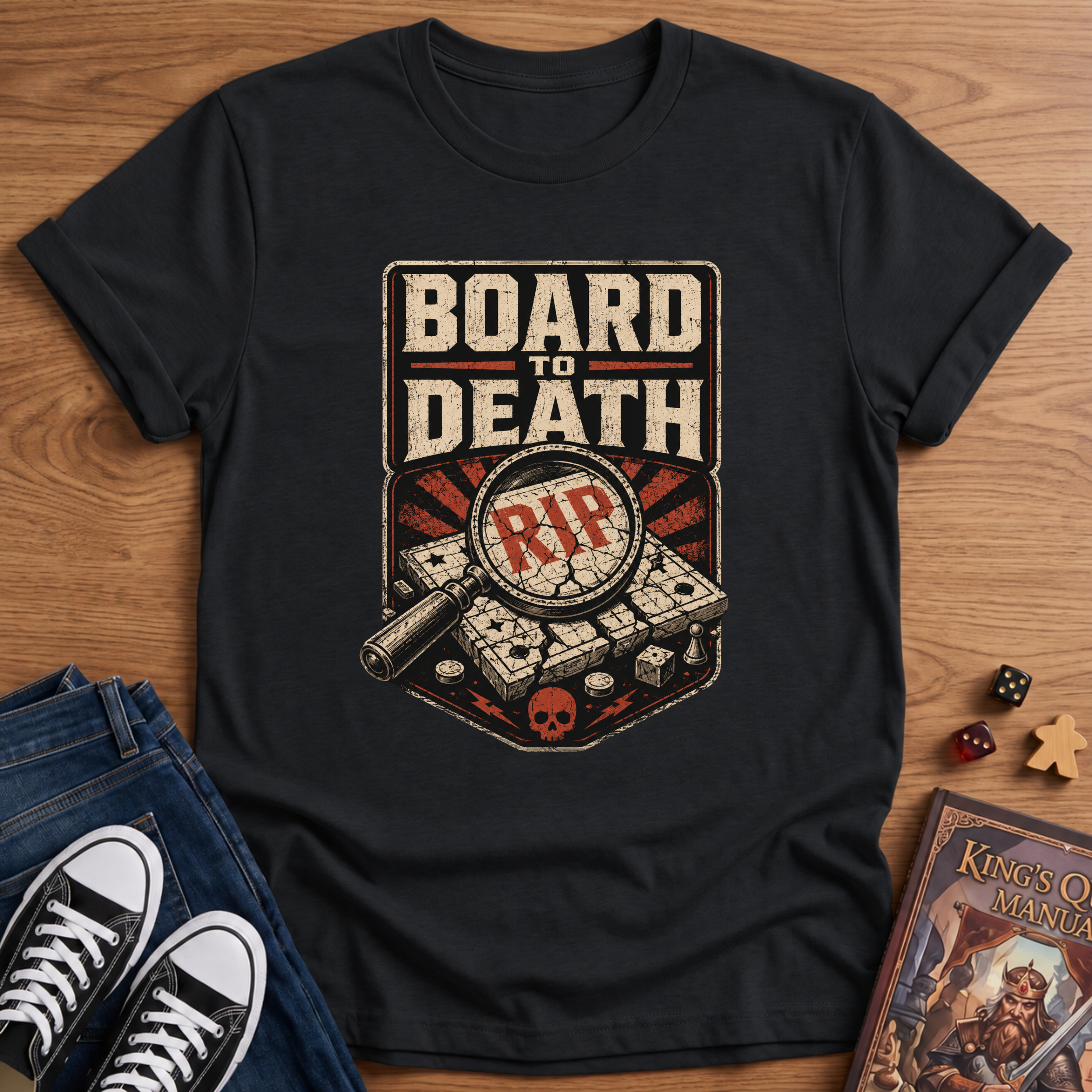 Board To Death T-Shirt