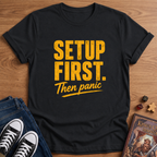 Setup First T-Shirt