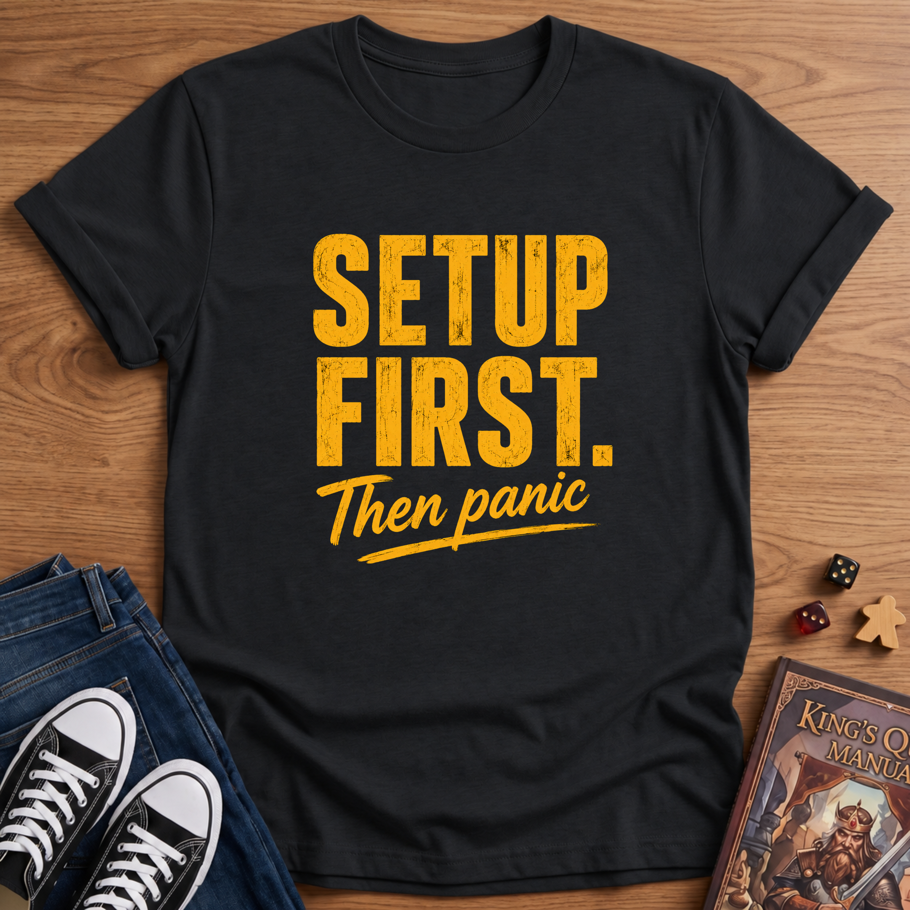 Setup First T-Shirt