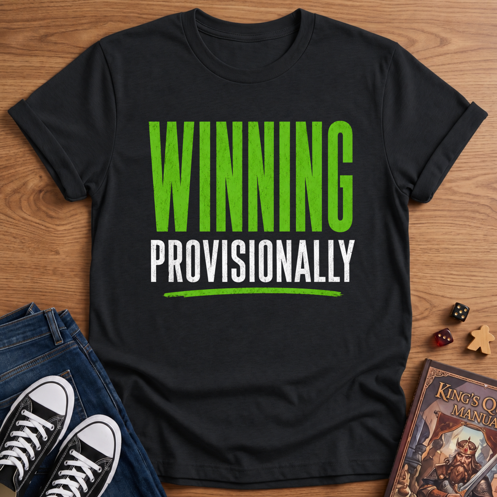 Winning Provisionally T-Shirt