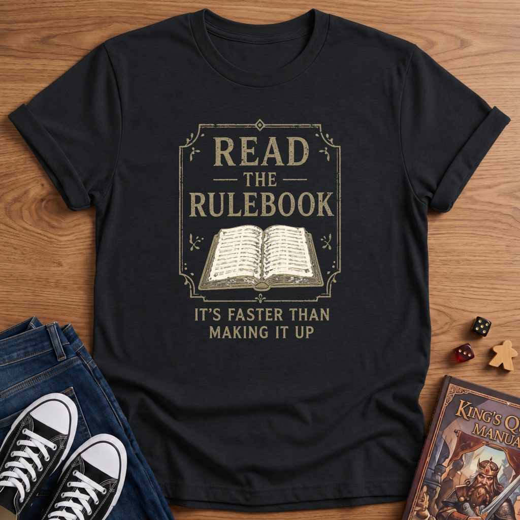 Read The Rulebook T-Shirt