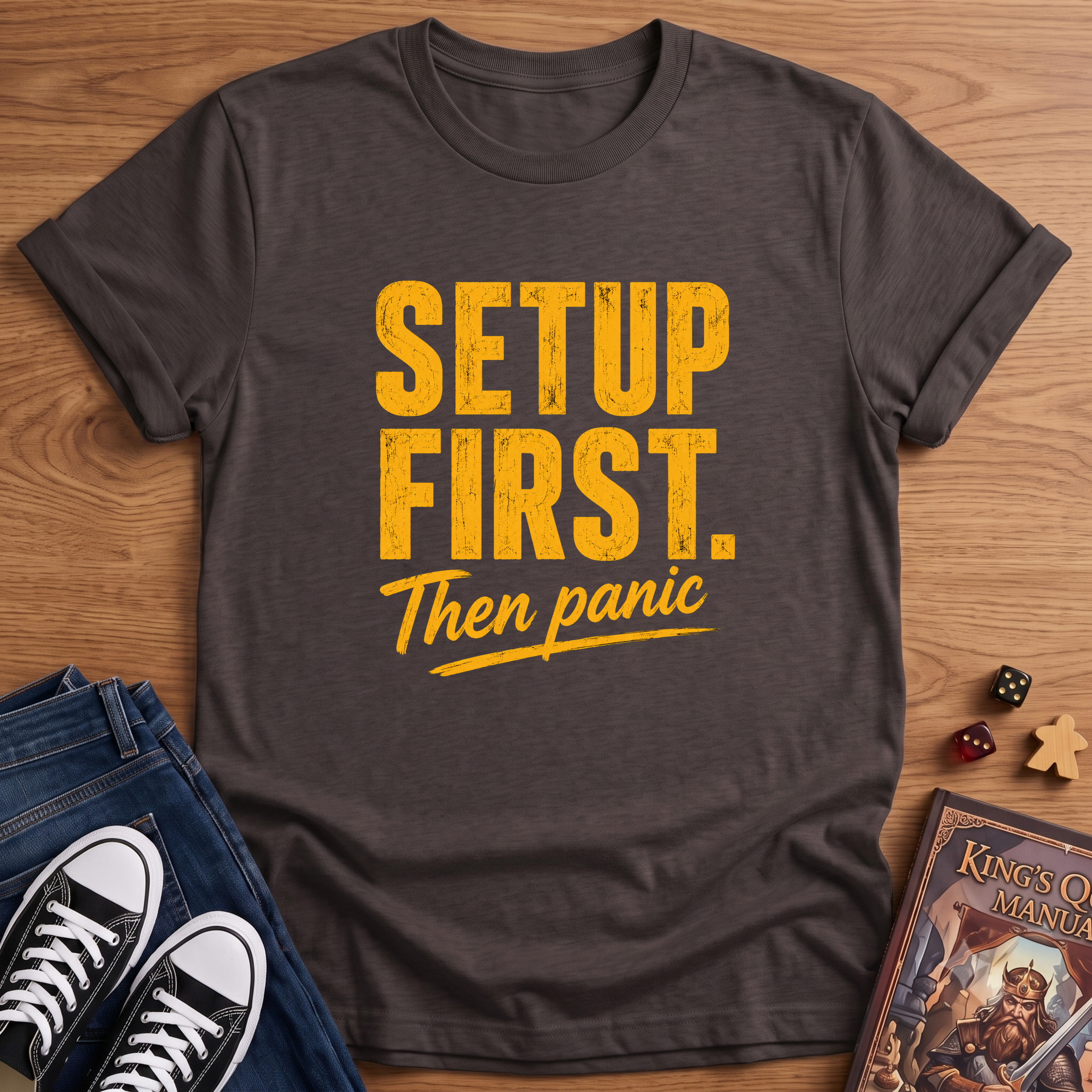 Setup First T-Shirt