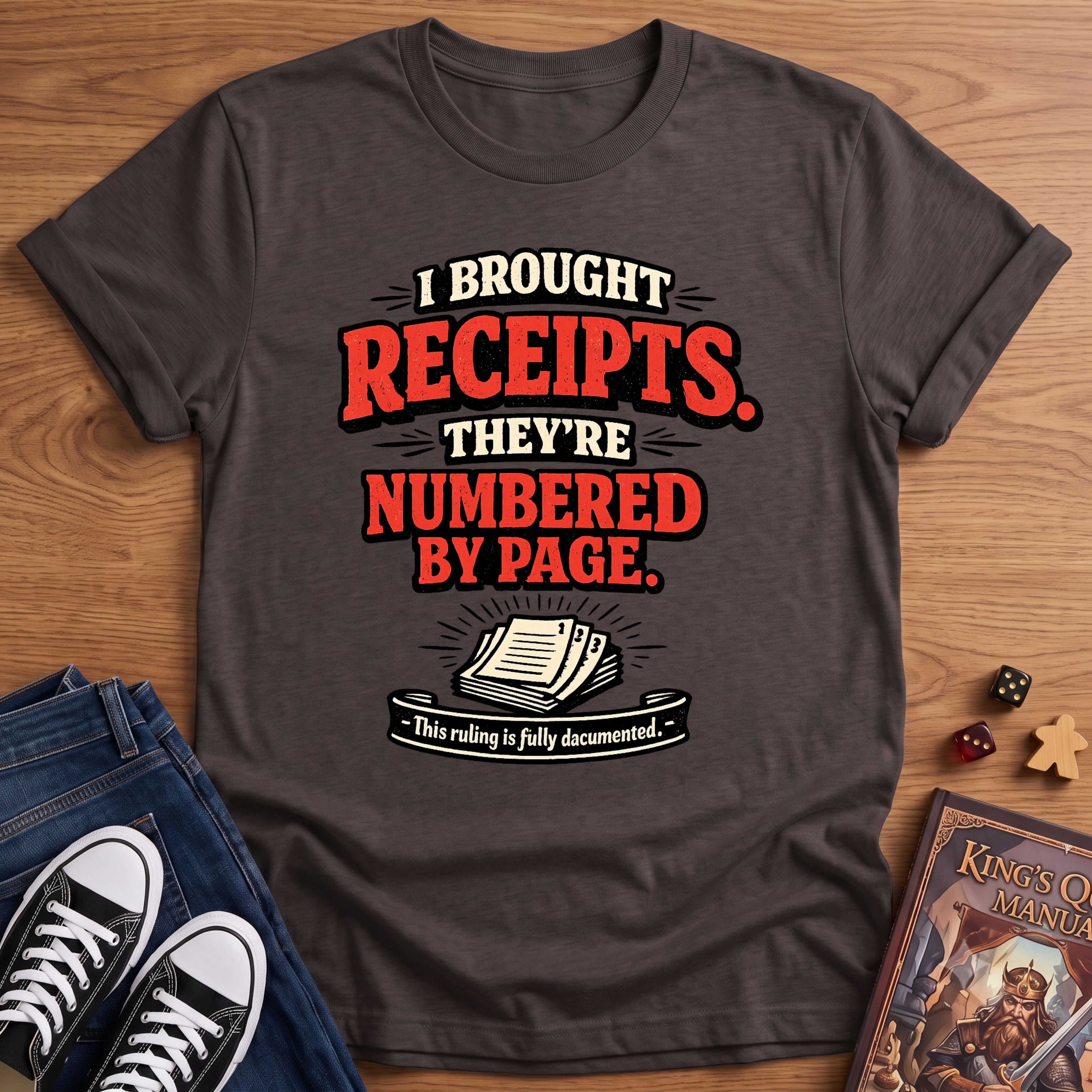 Numbered By Page T-Shirt