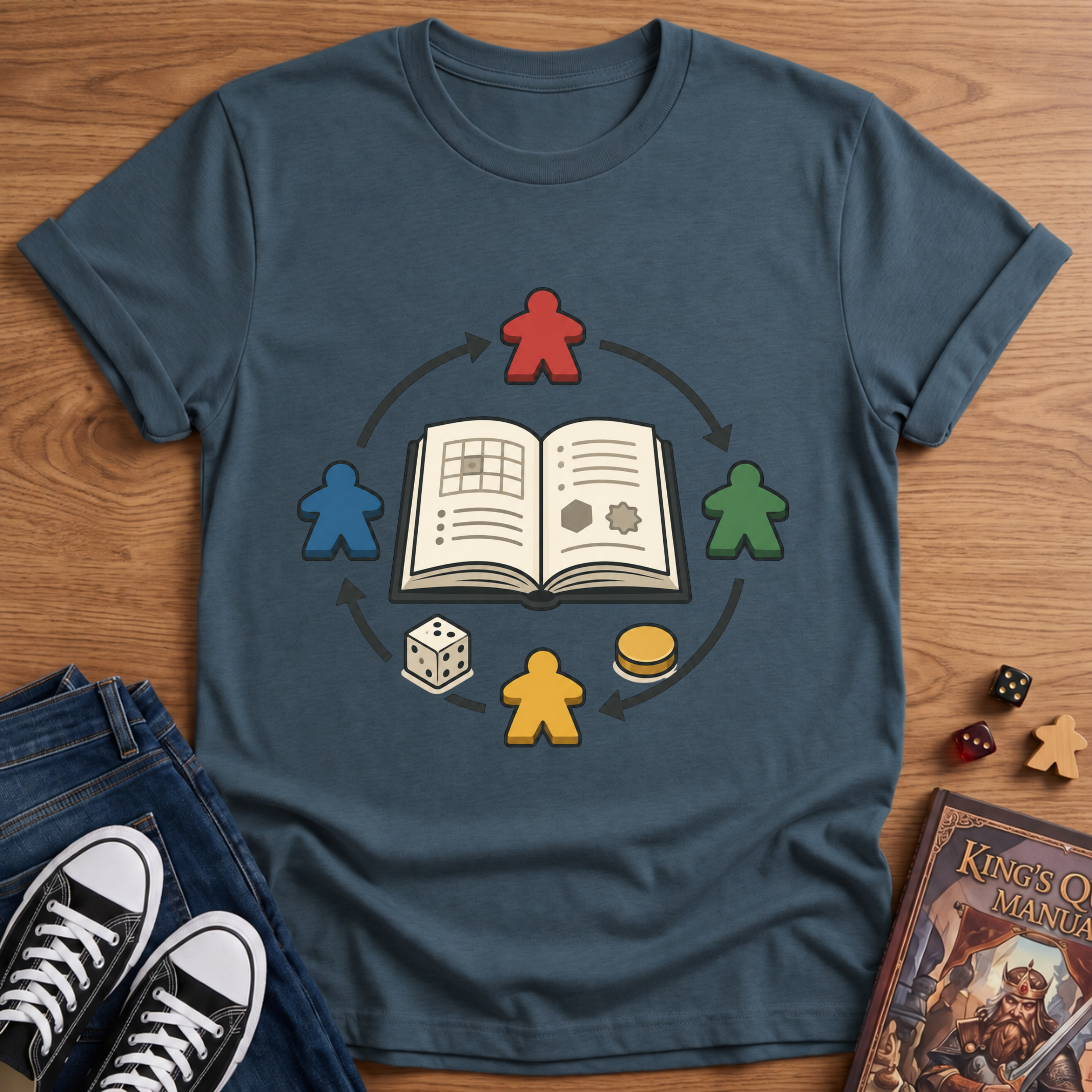 Game Night Rulebook T-Shirt
