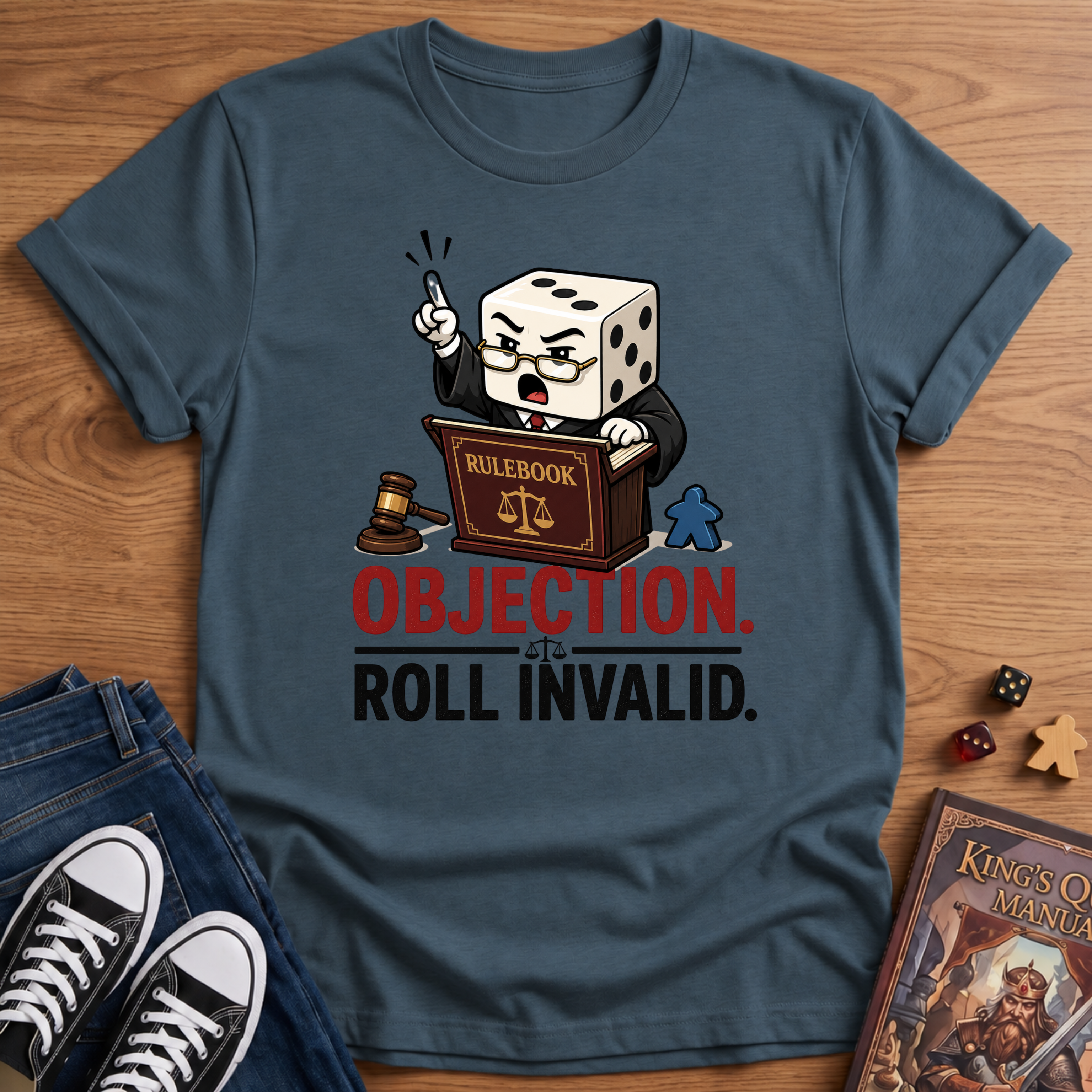 Objection, Roll Invalid T-Shirt