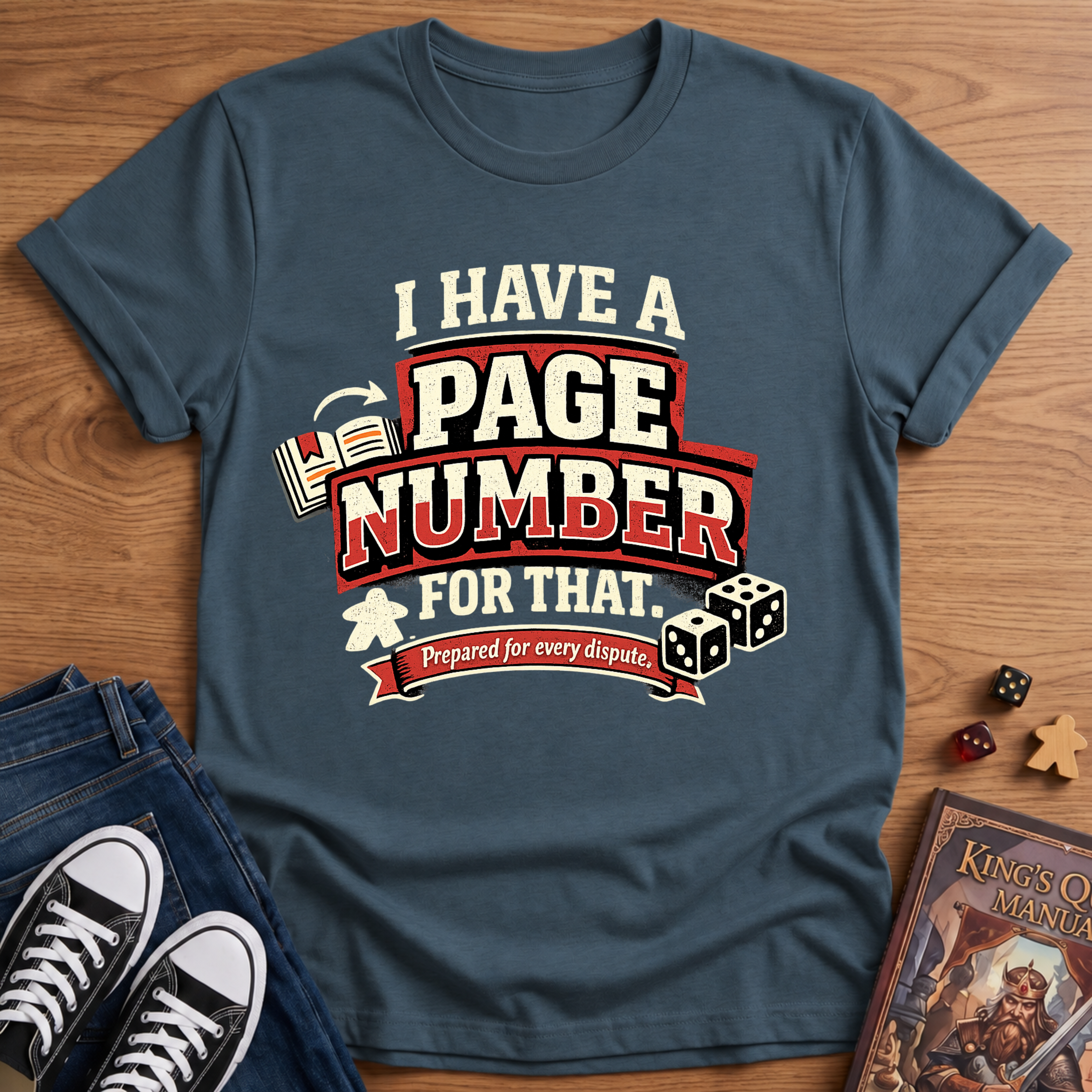 Page Number T-Shirt