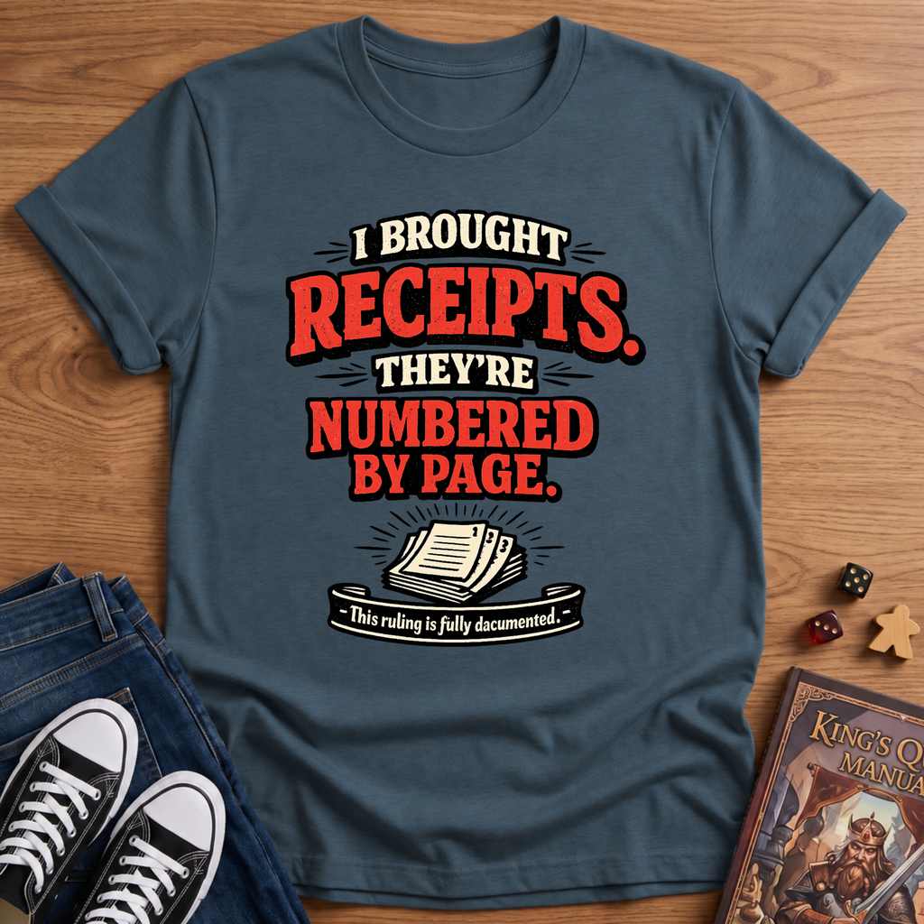 Numbered By Page T-Shirt