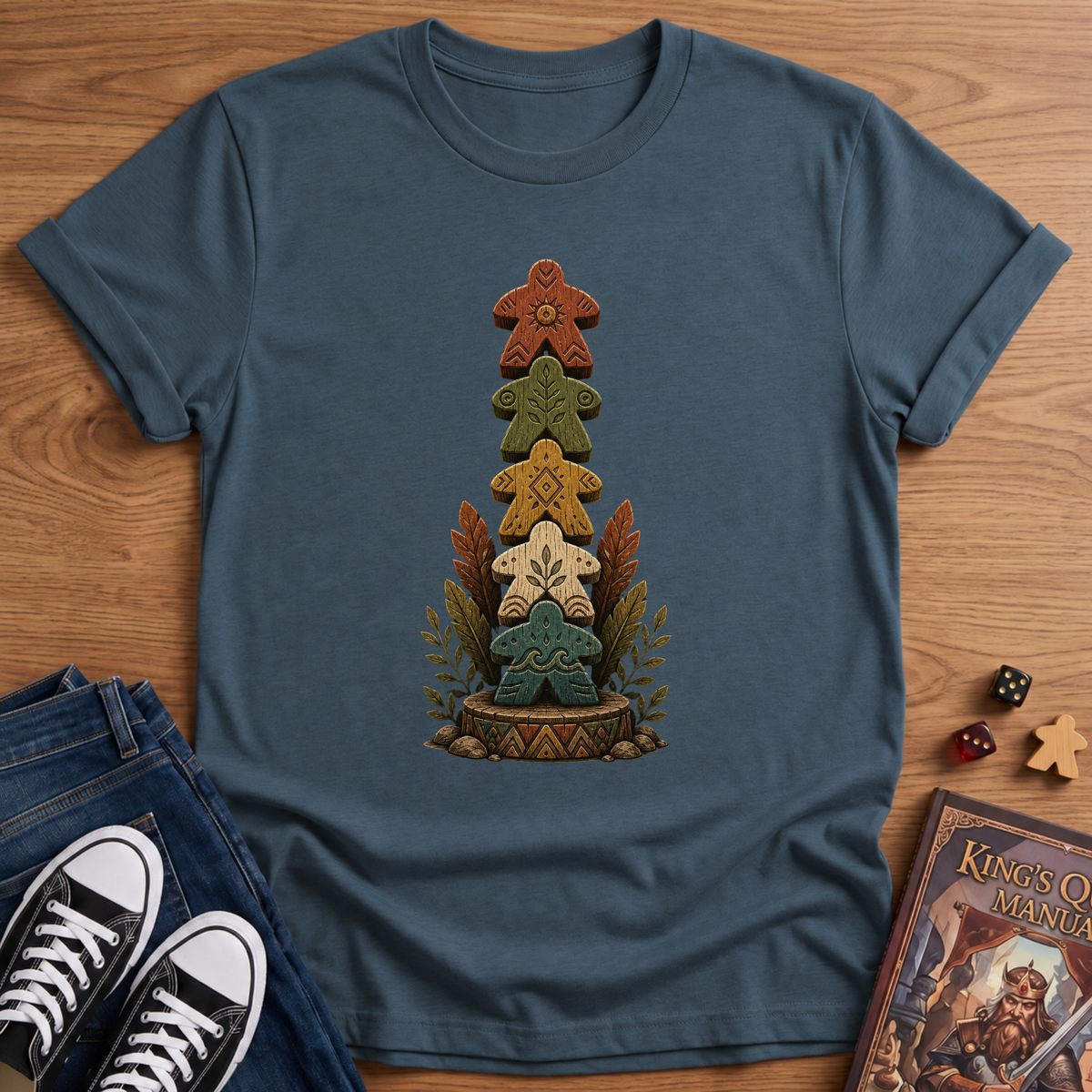 Meeple Tower T-Shirt