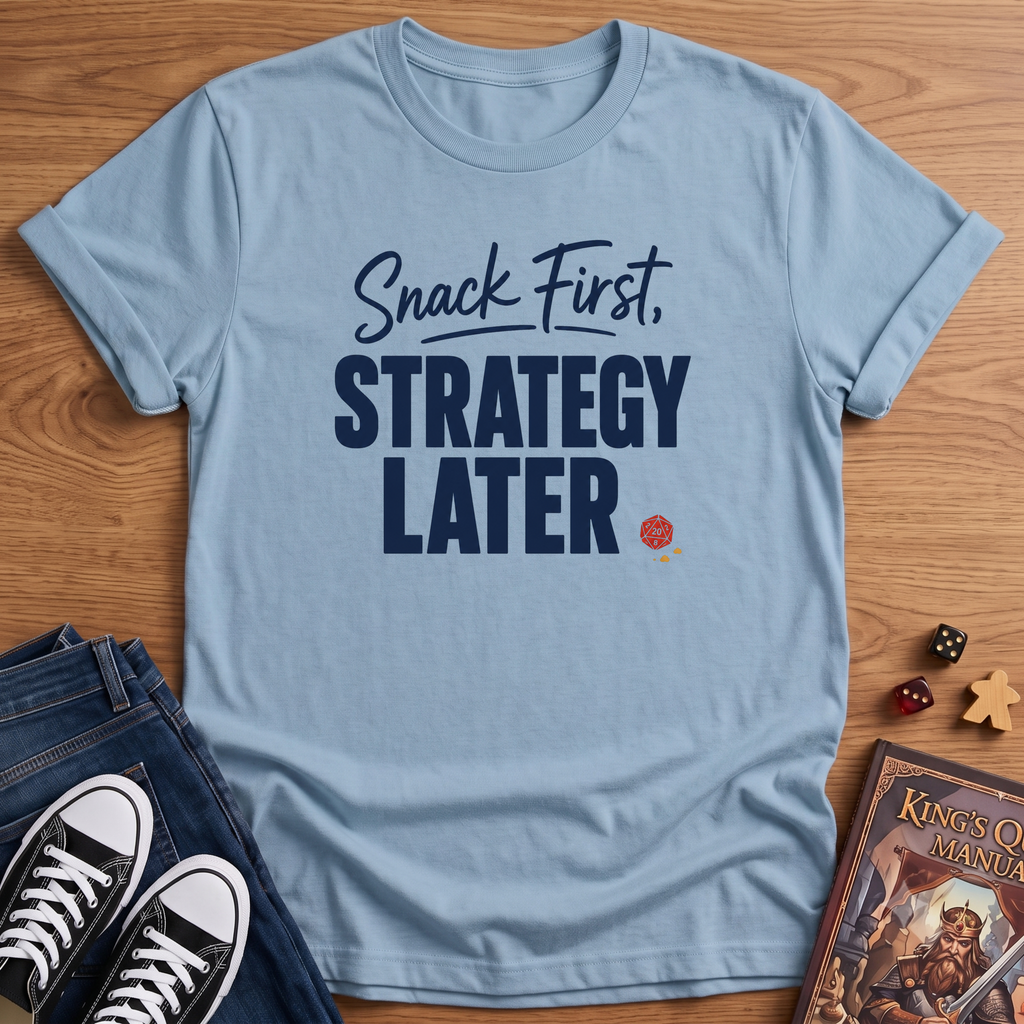 Snack First T-Shirt