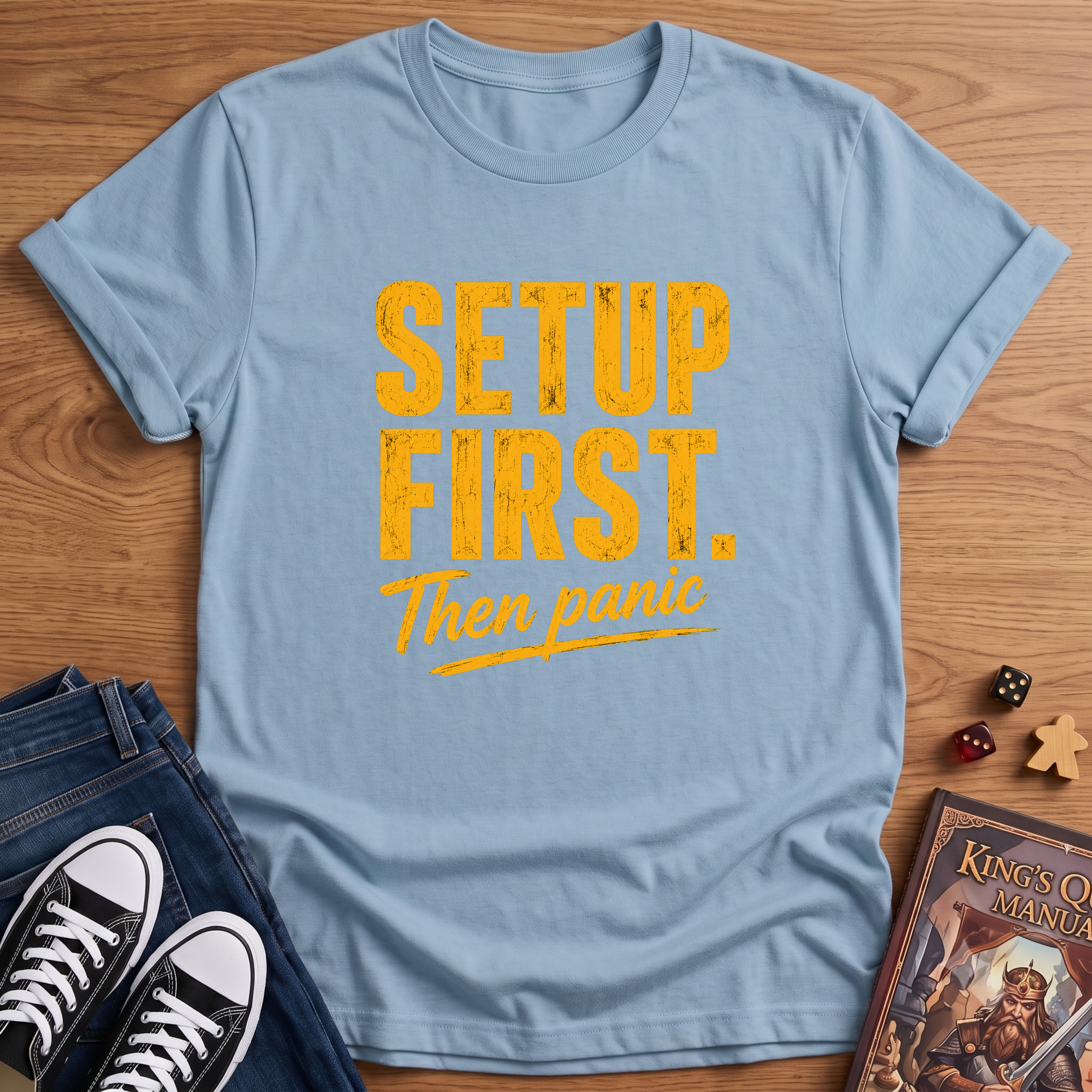 Setup First T-Shirt