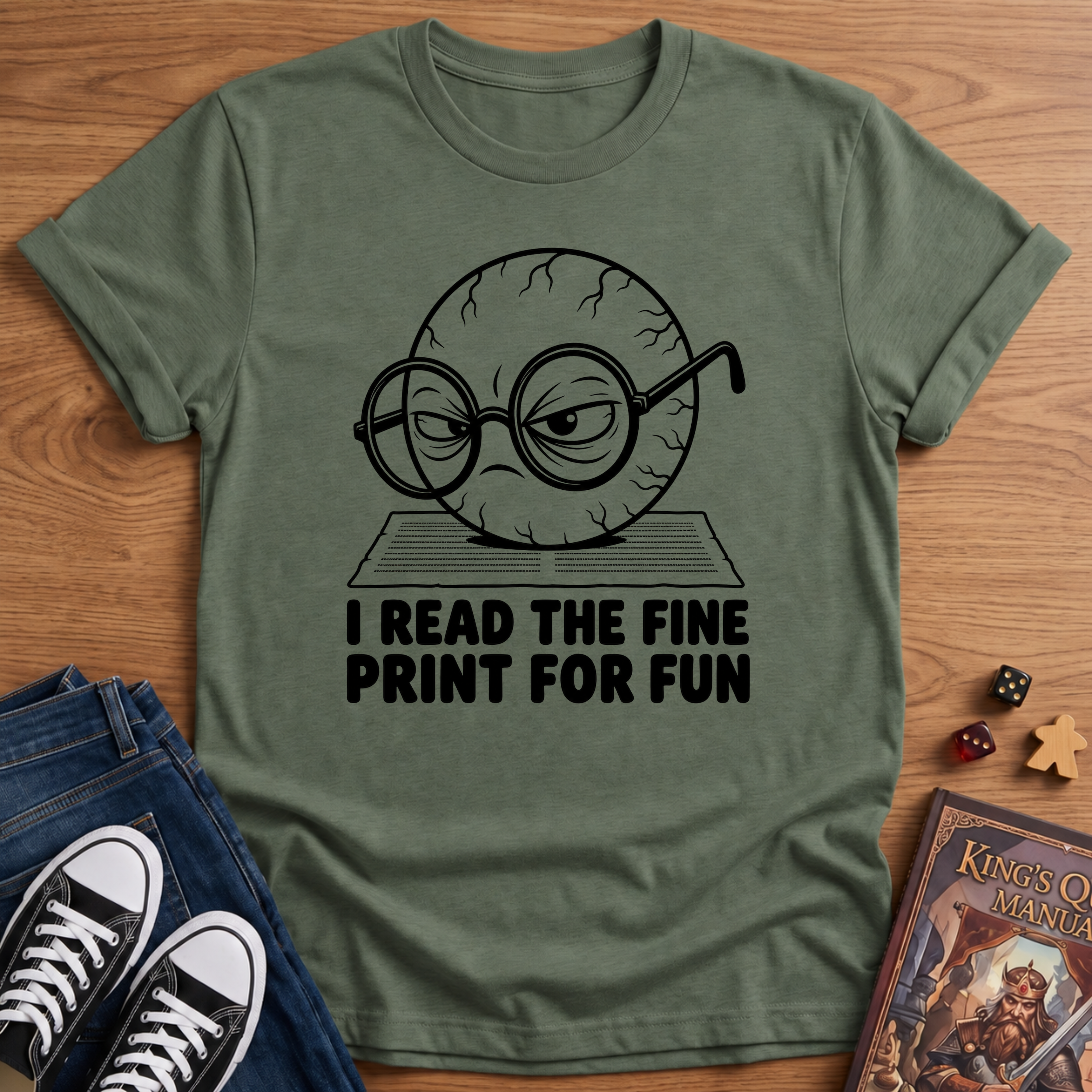 Fine Print Fun T-Shirt