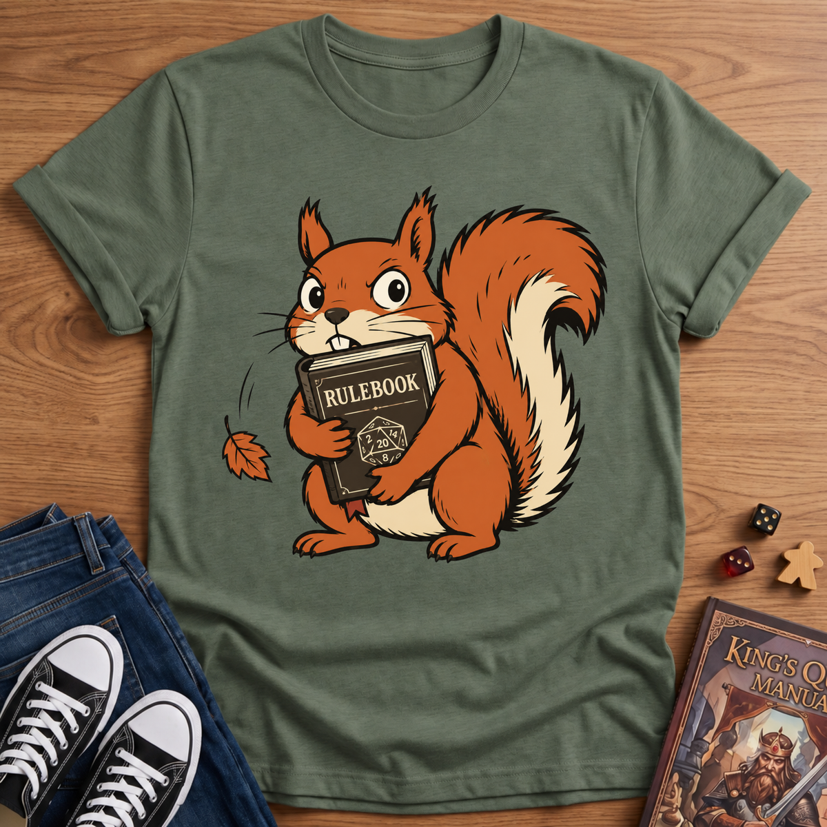 RR Squirrel Rules T-Shirt