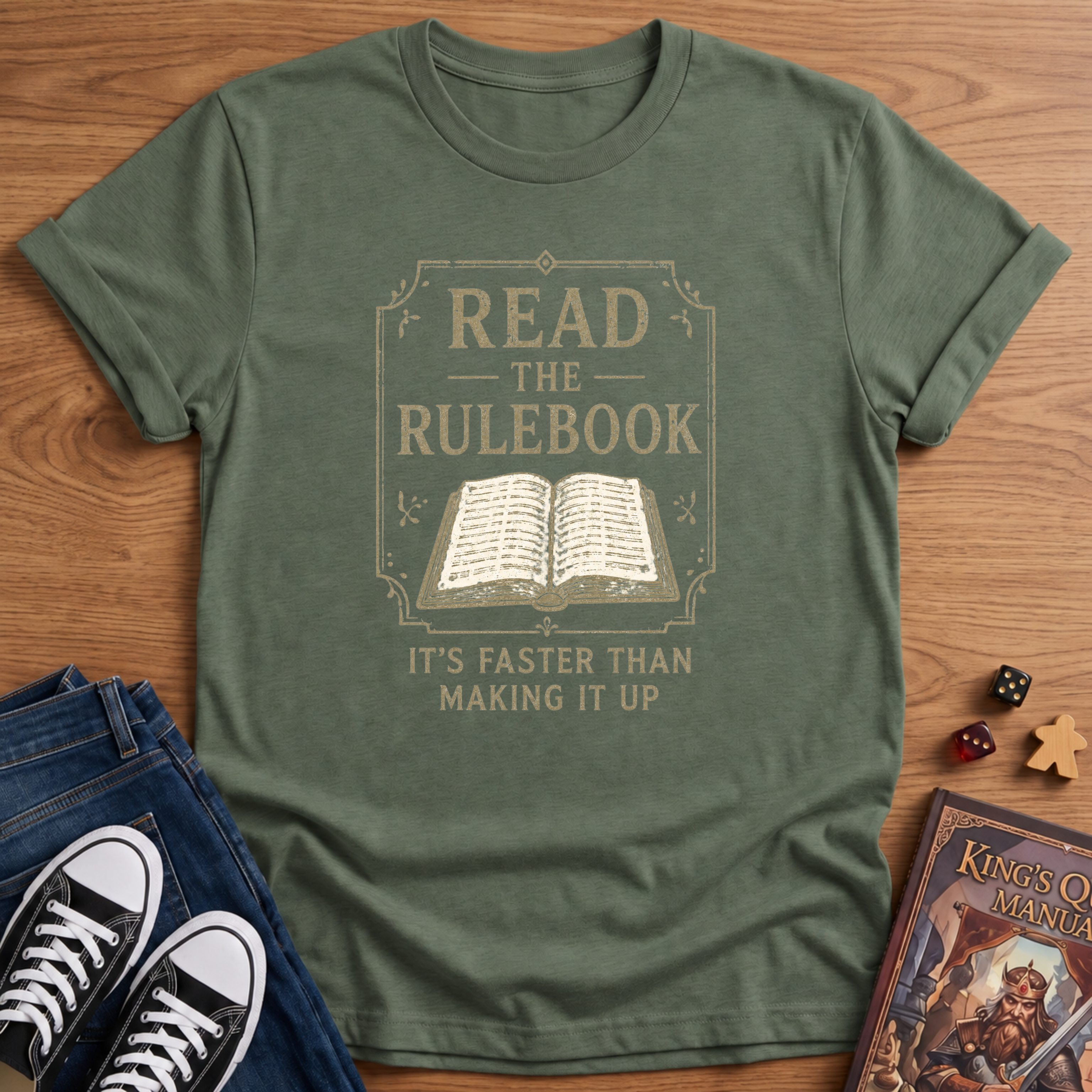 Read The Rulebook T-Shirt