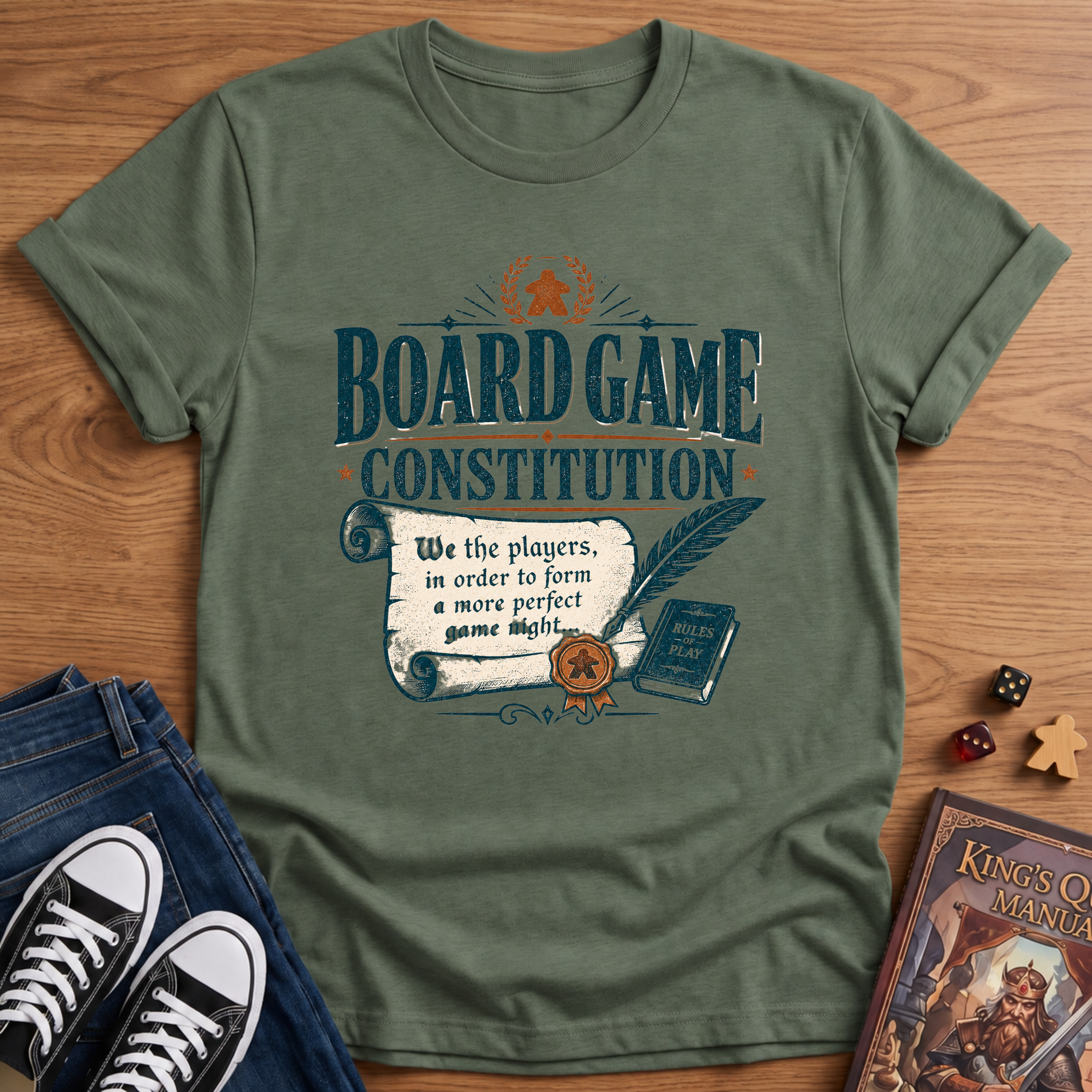 Boardgame Constitution T-Shirt