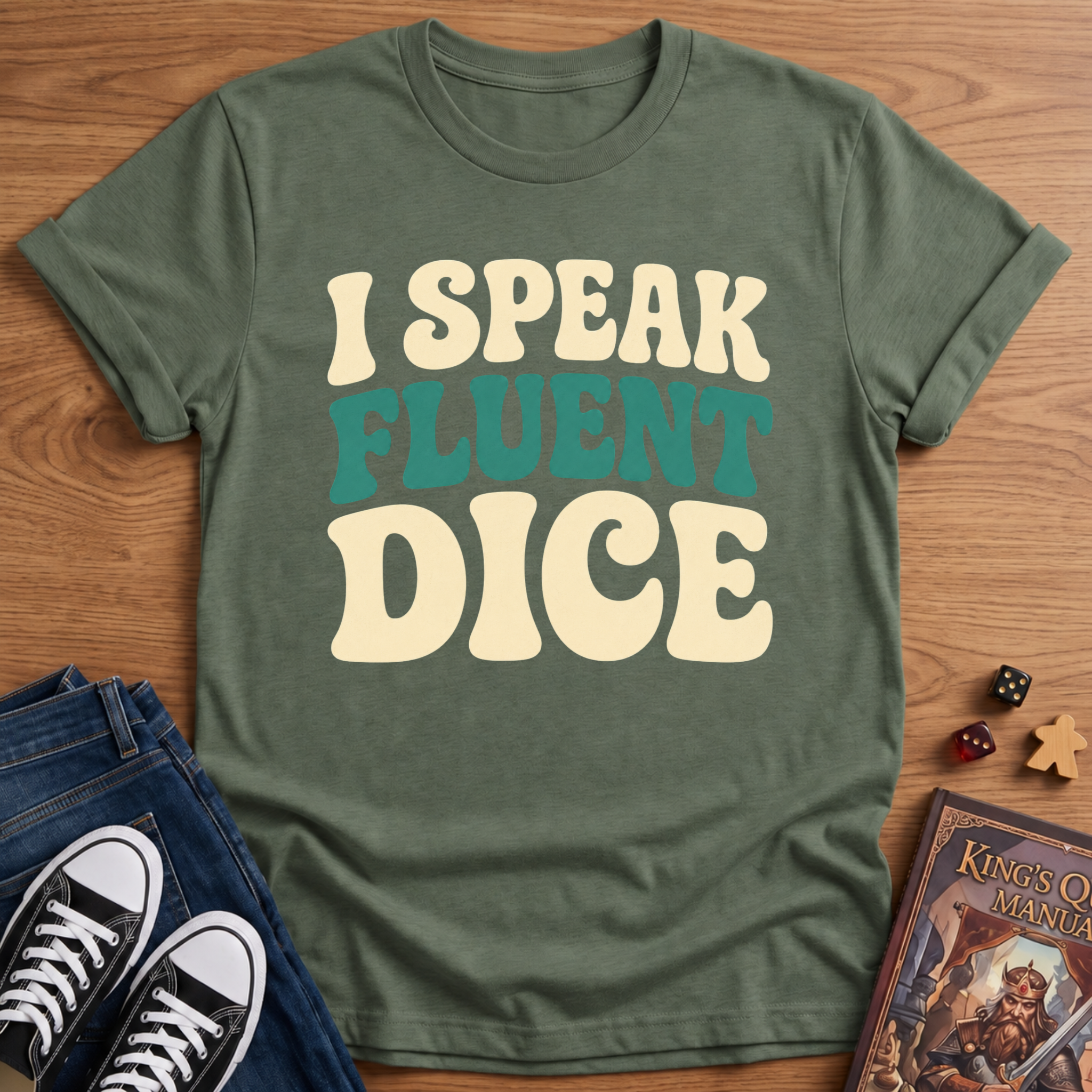 I Speak Fluent Dice T-Shirt