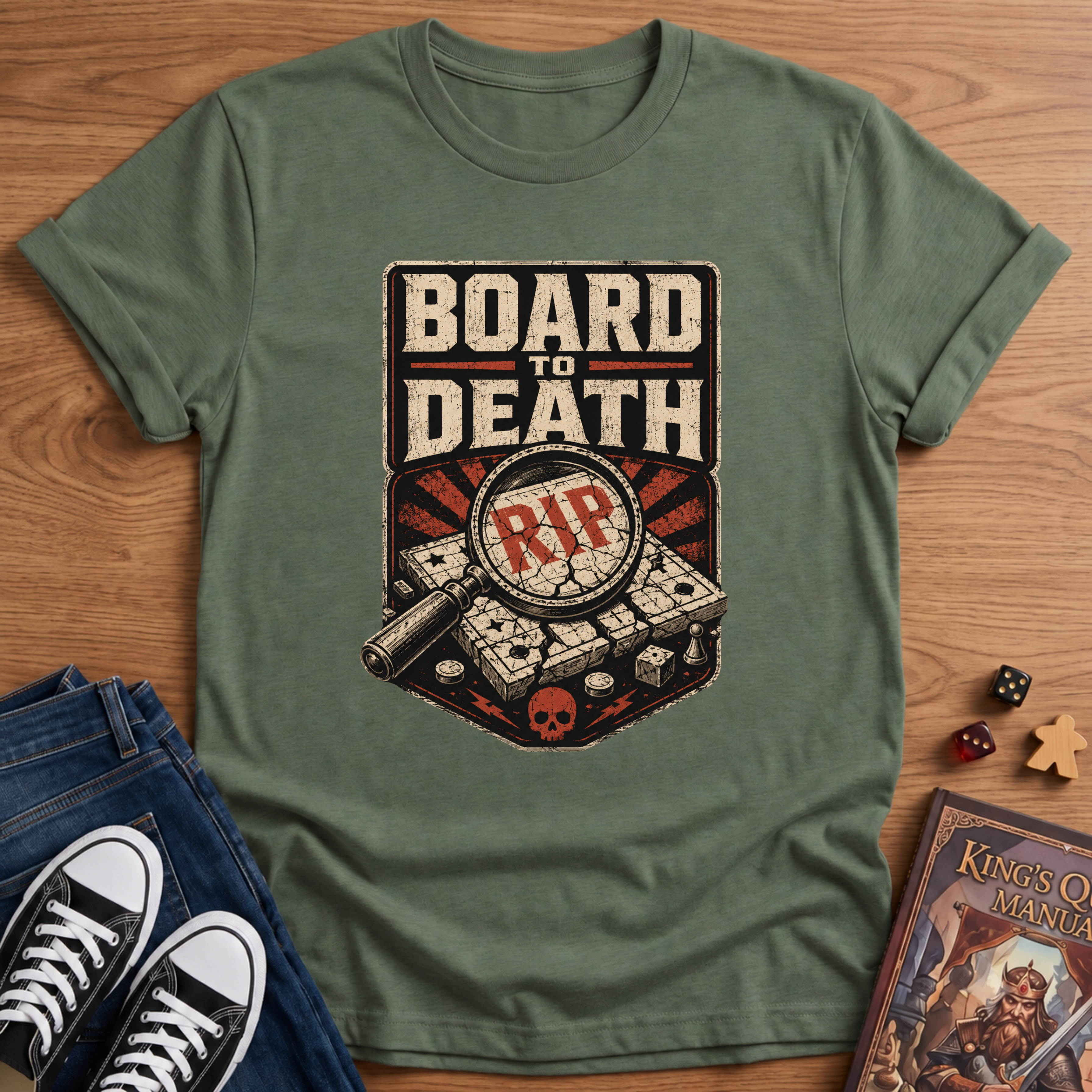 Board To Death T-Shirt