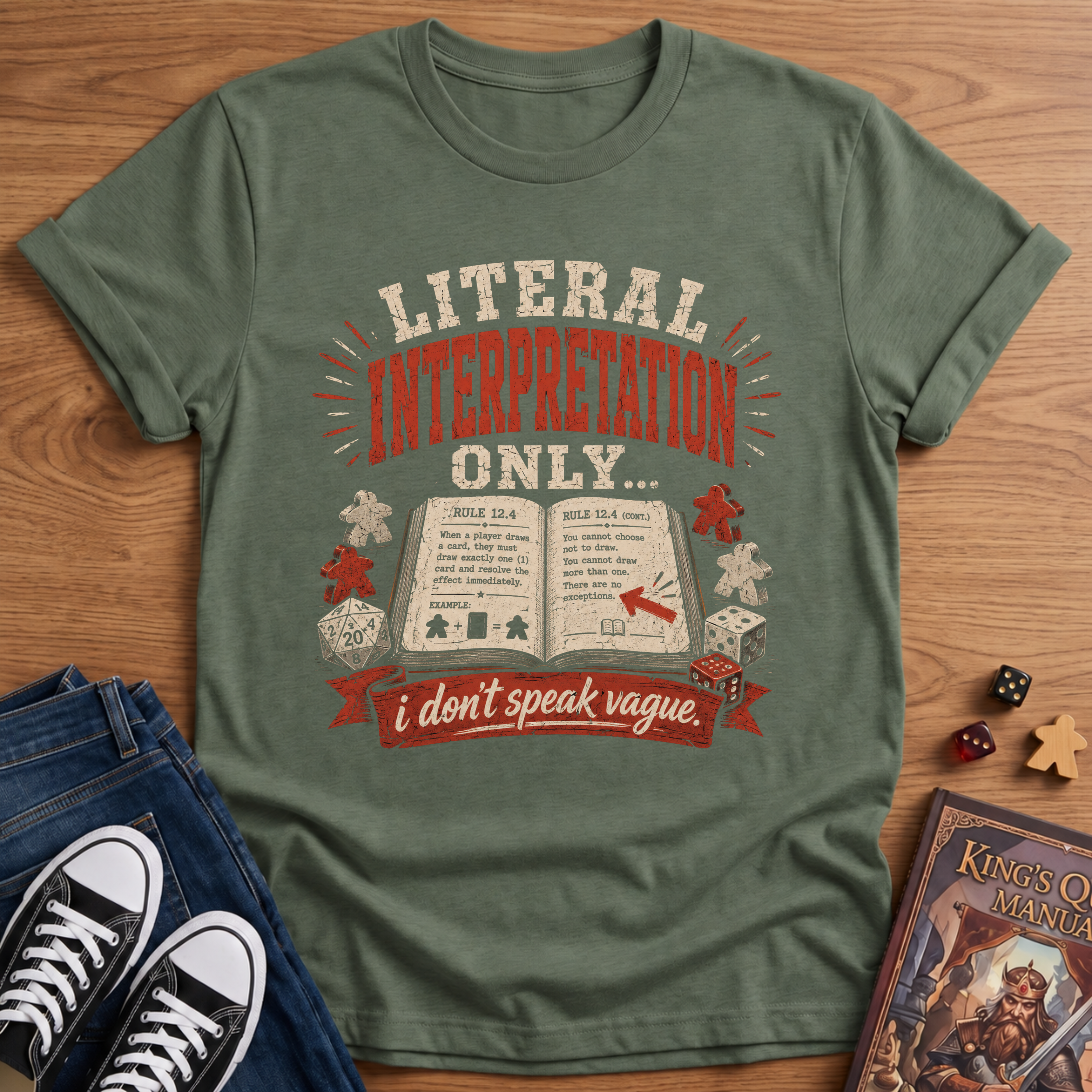I Don't Speak Vague T-Shirt