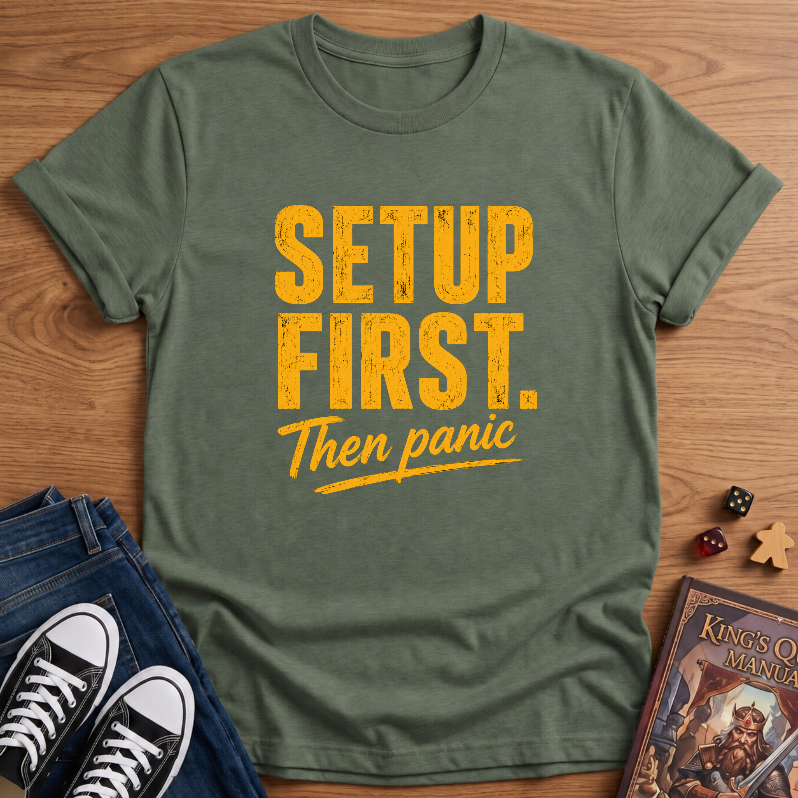 Setup First T-Shirt