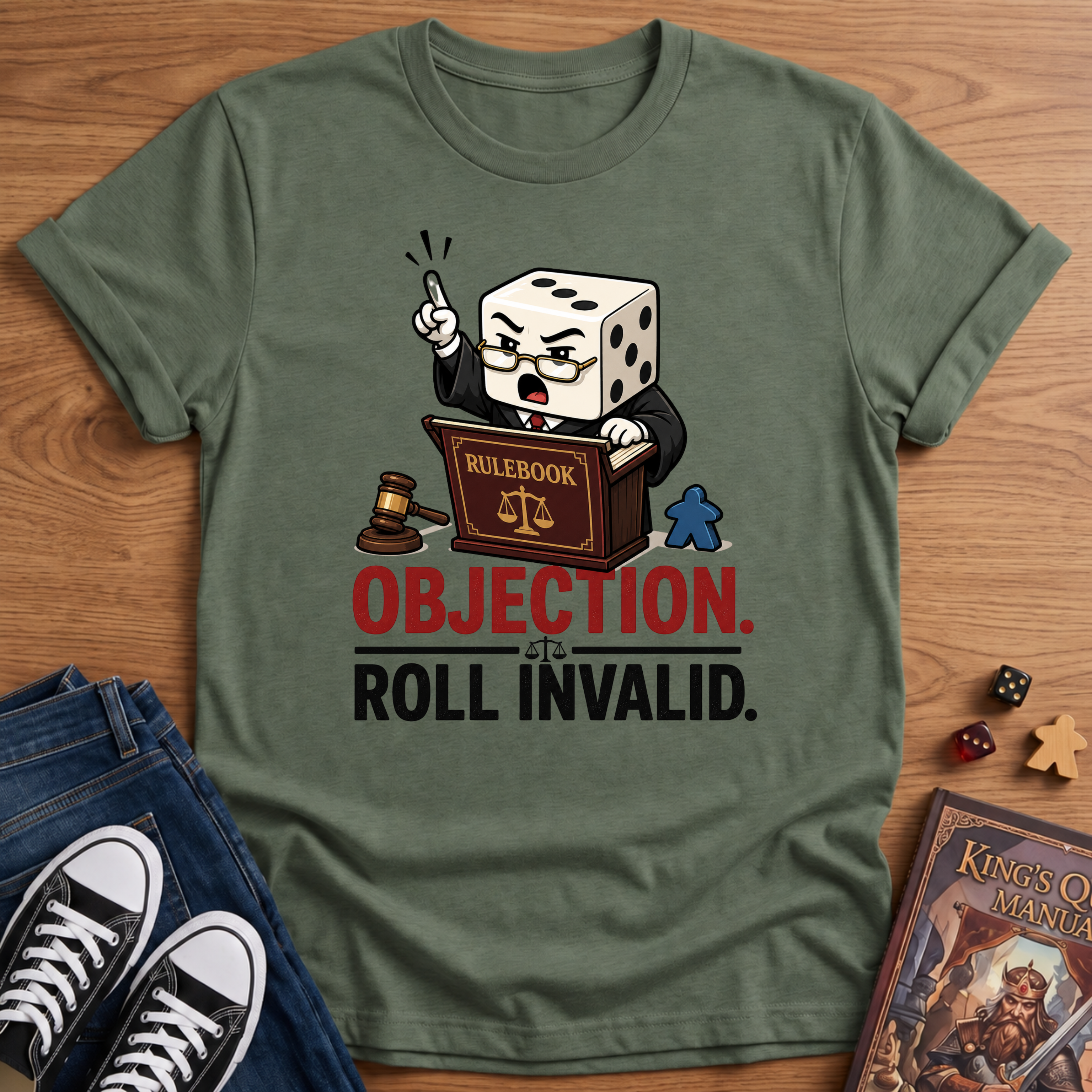 Objection, Roll Invalid T-Shirt