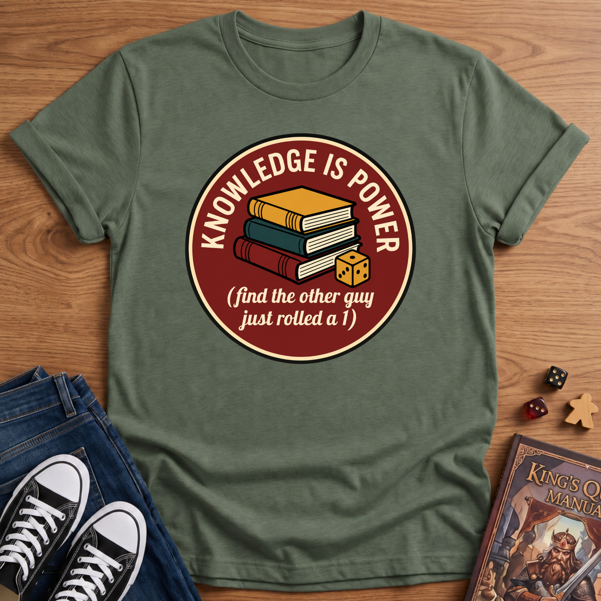 Knowledge Is Power T-Shirt