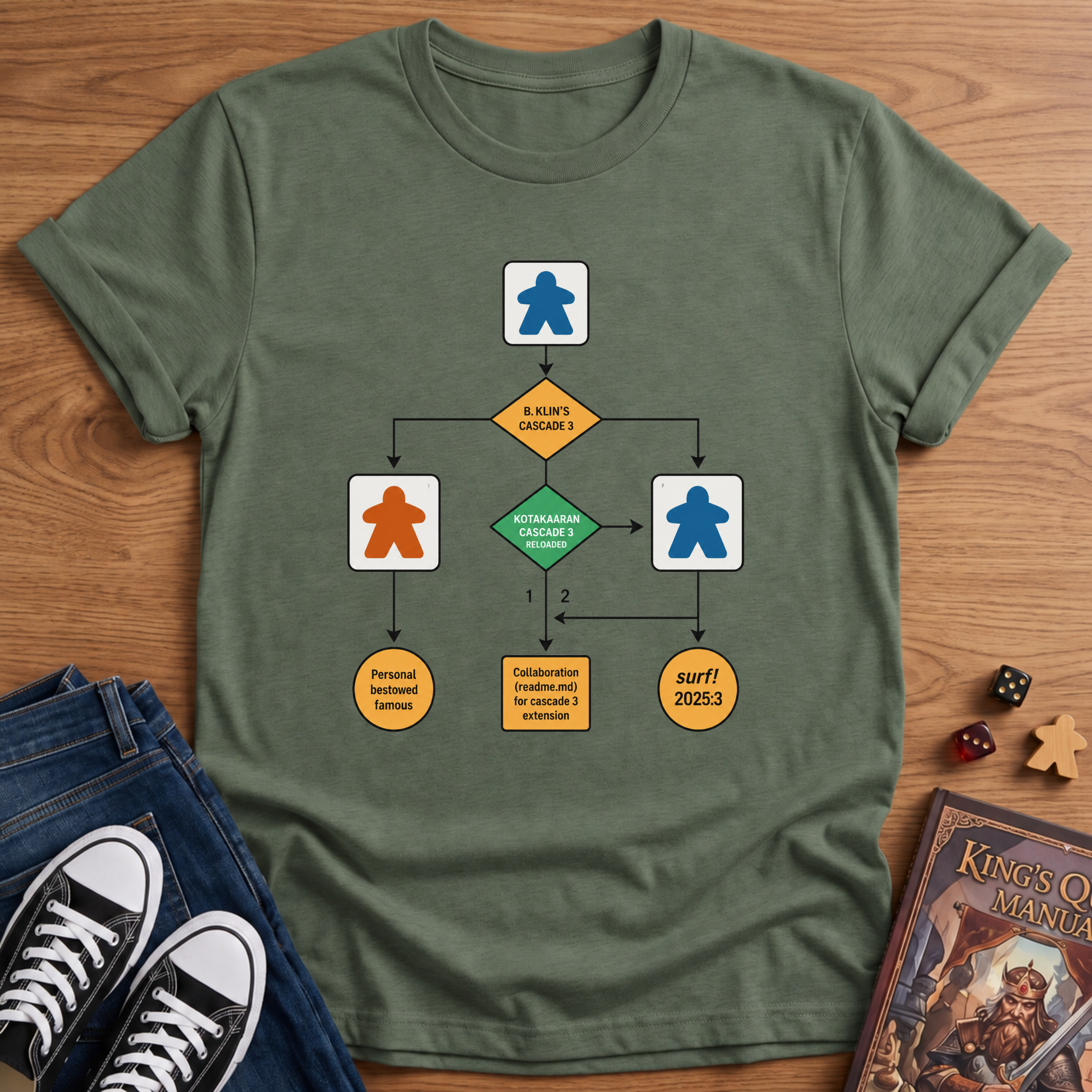 Game Map T-Shirt
