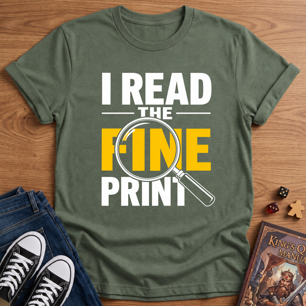 The Fine Print T-Shirt