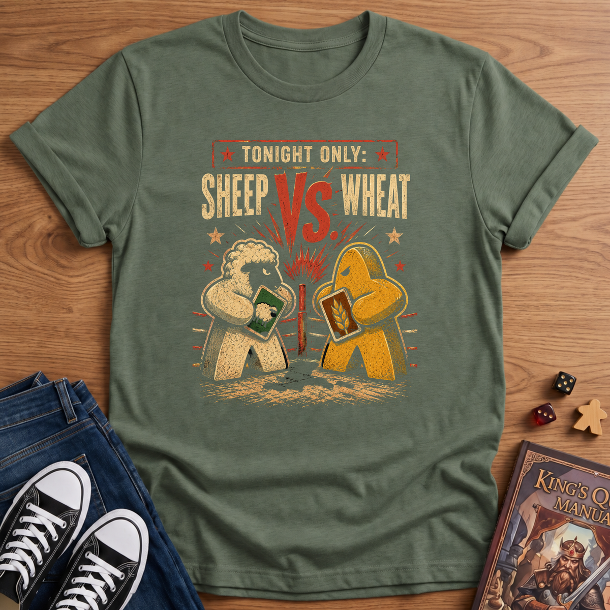Sheep Vs Wheat T-Shirt