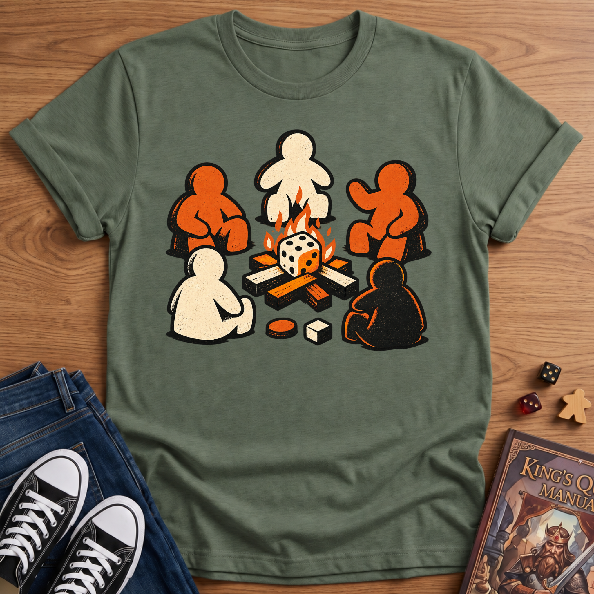 Game Piece Campfire T-Shirt