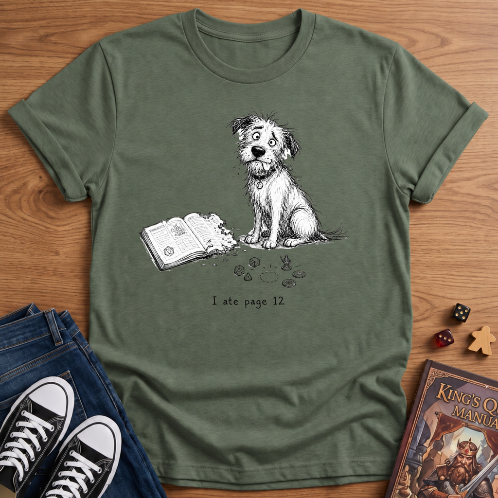 I Ate Page 12 T-Shirt