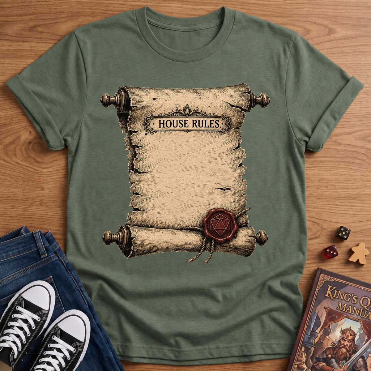 Scroll Rolls T-Shirt