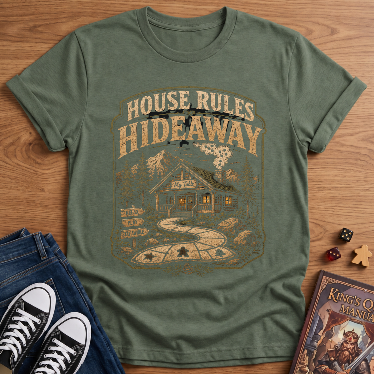 House Rules Hideaway T-Shirt