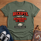 Numbered By Page T-Shirt