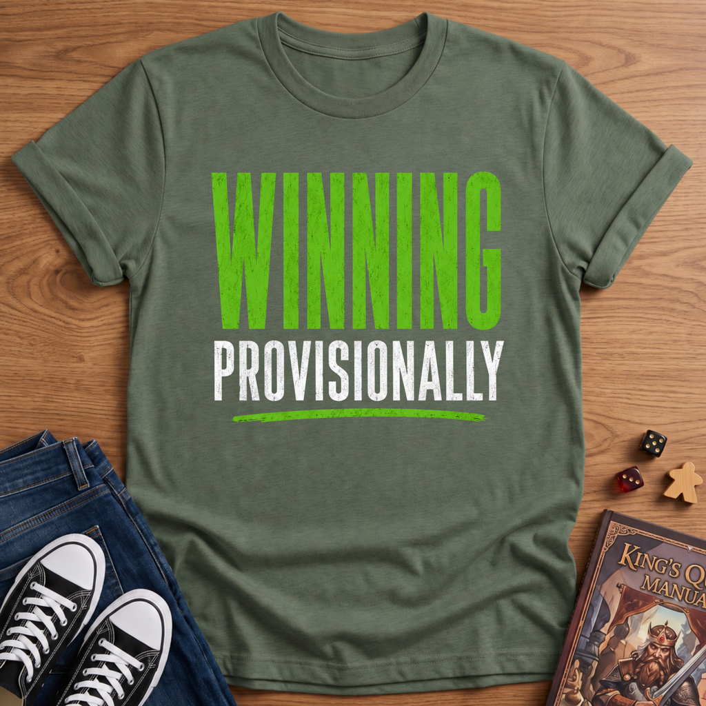 Winning Provisionally T-Shirt