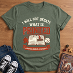 What Is Printed T-Shirt