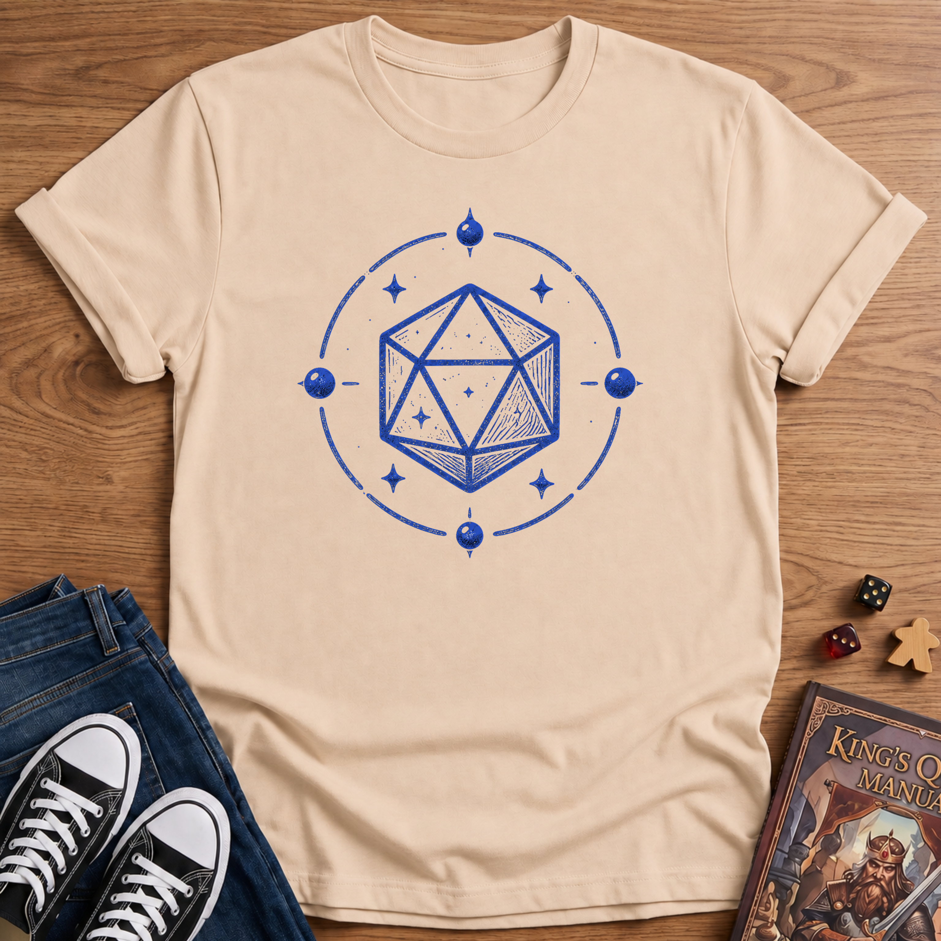 Dice In Galaxy T-Shirt