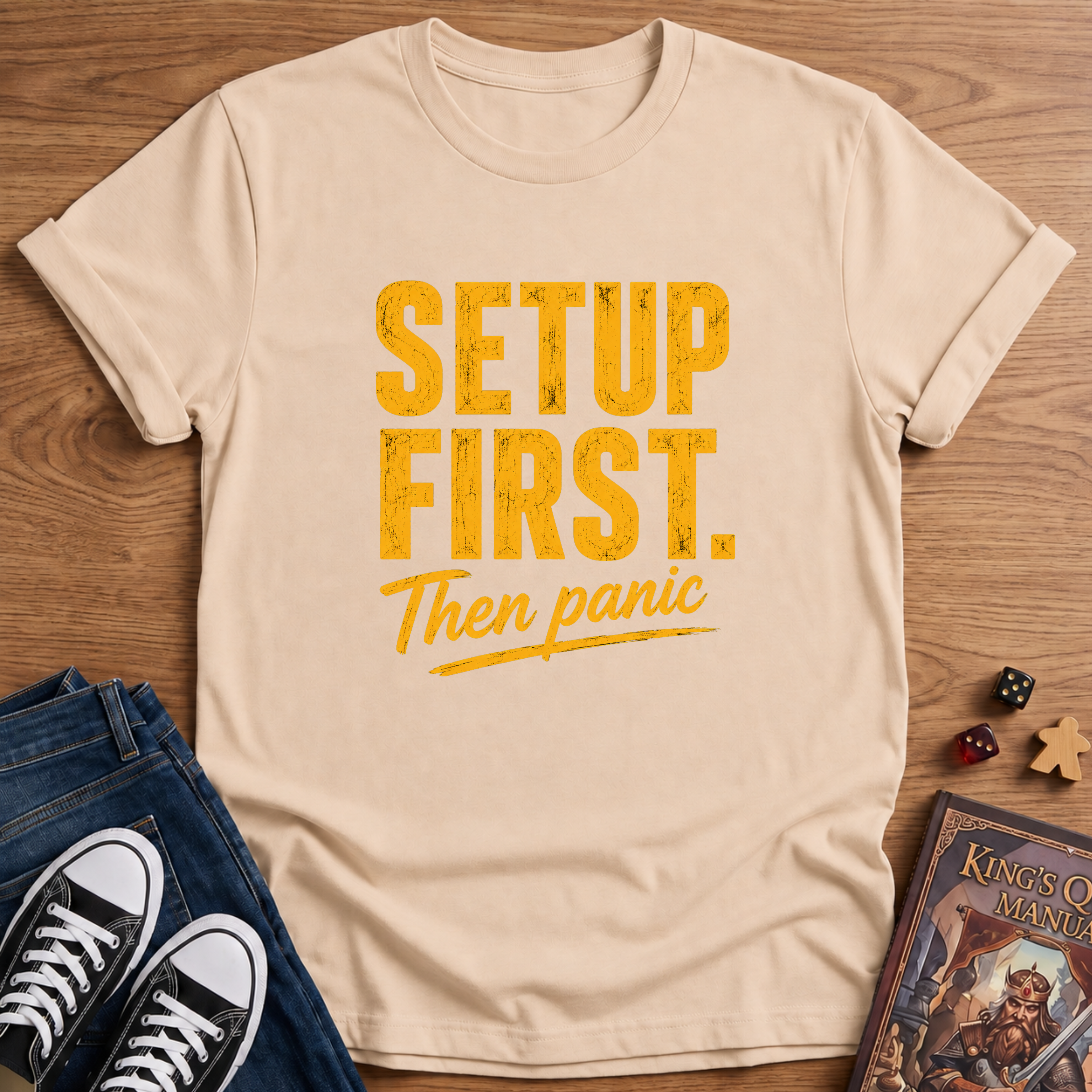 Setup First T-Shirt