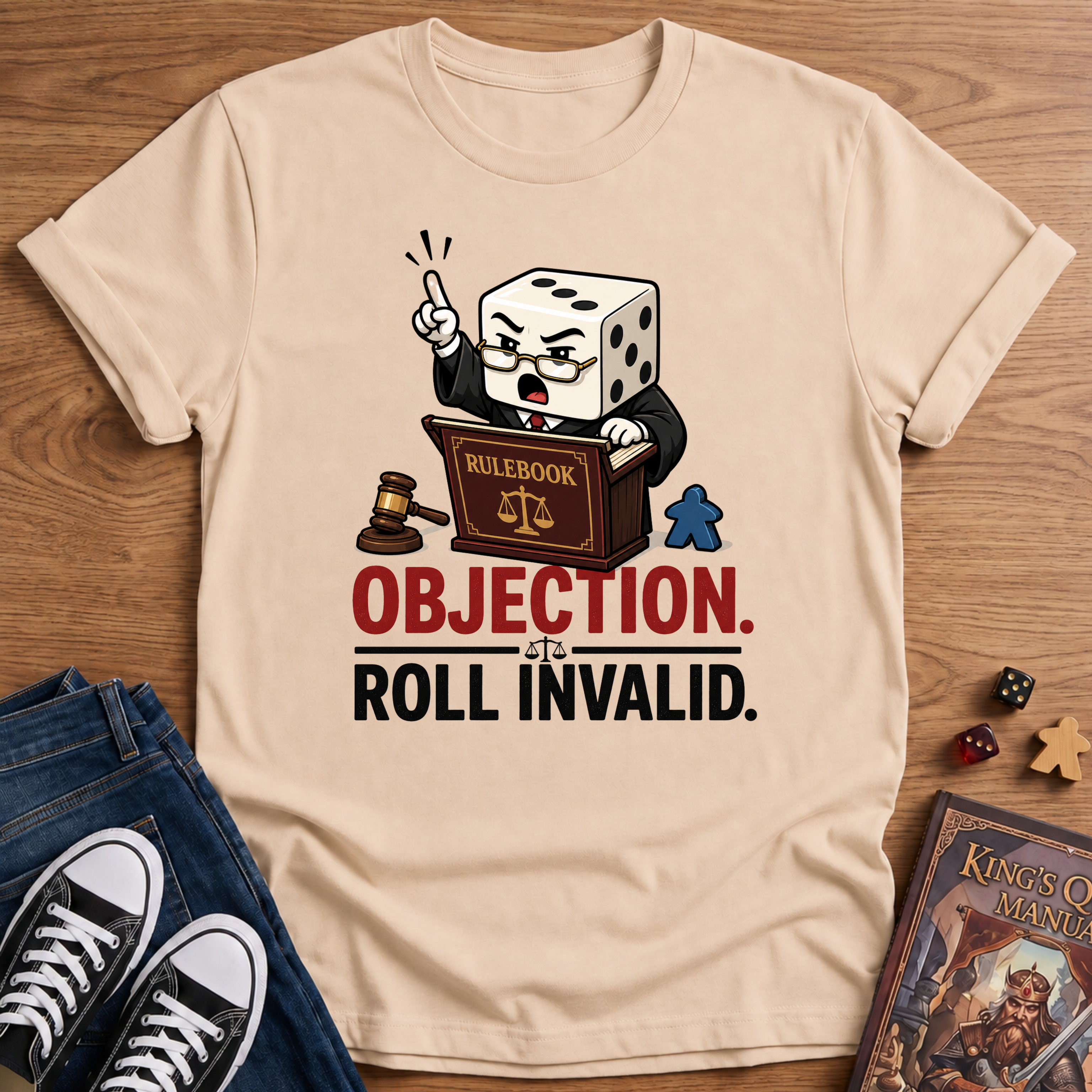 Objection, Roll Invalid T-Shirt