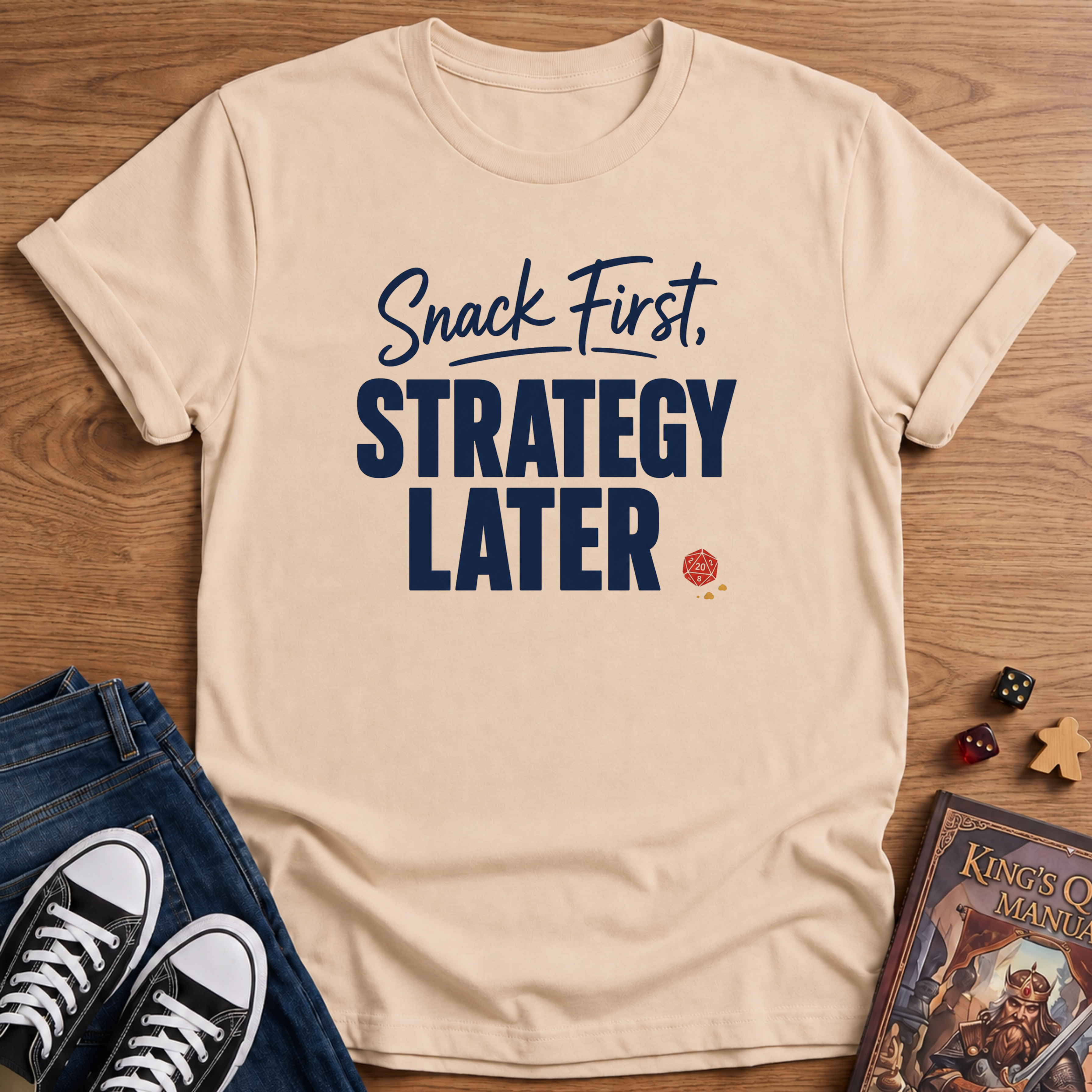 Snack First T-Shirt