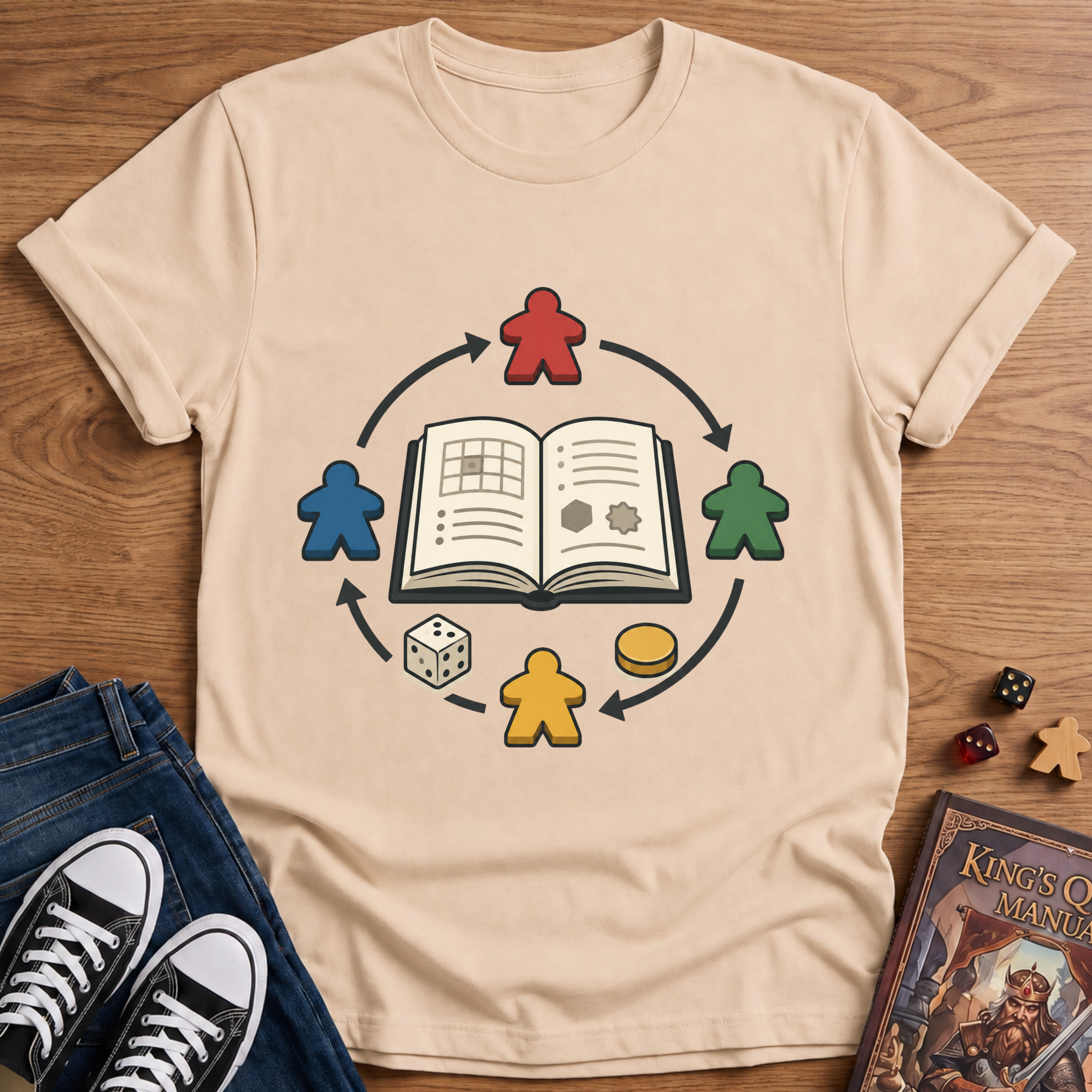 Game Night Rulebook T-Shirt