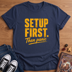 Setup First T-Shirt