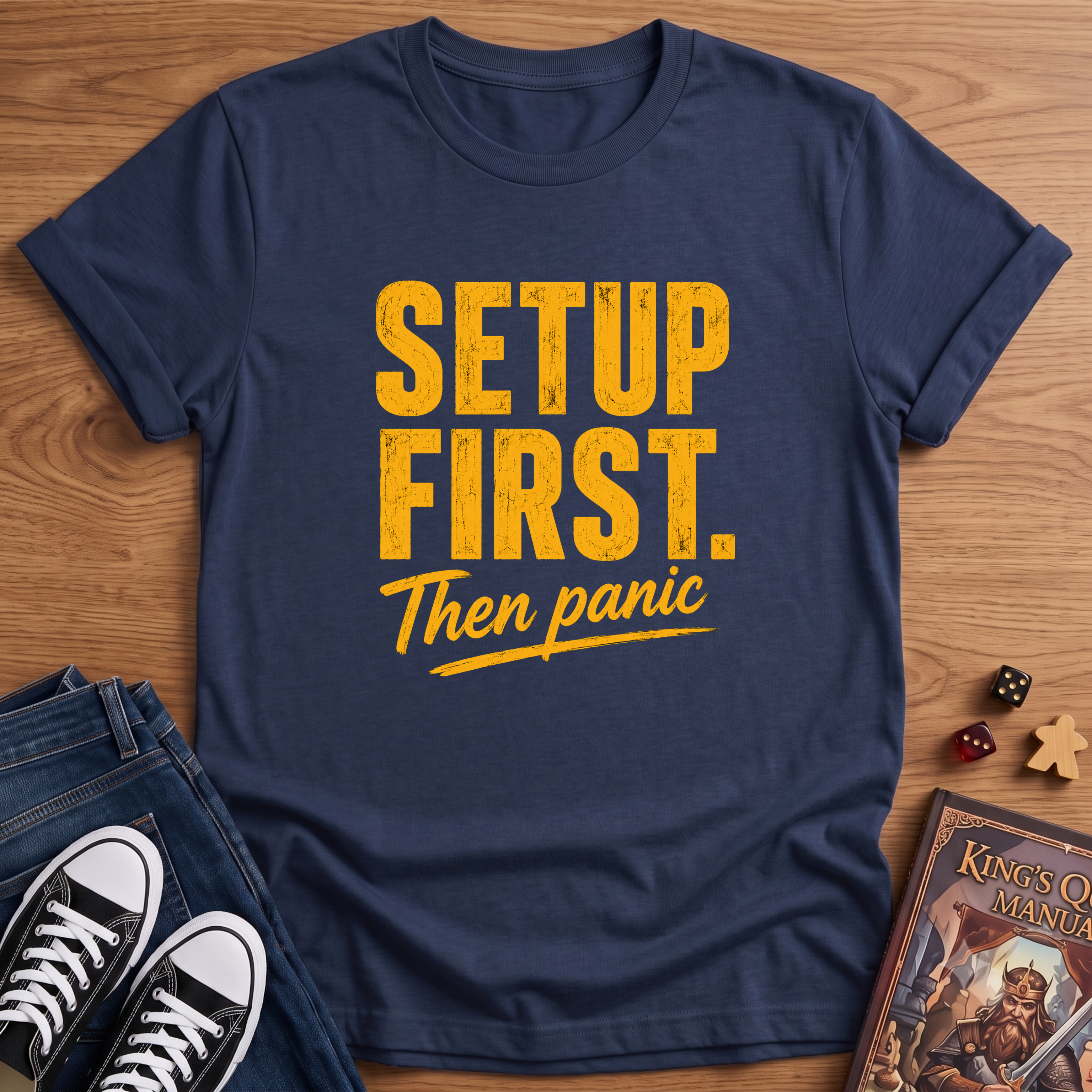 Setup First T-Shirt