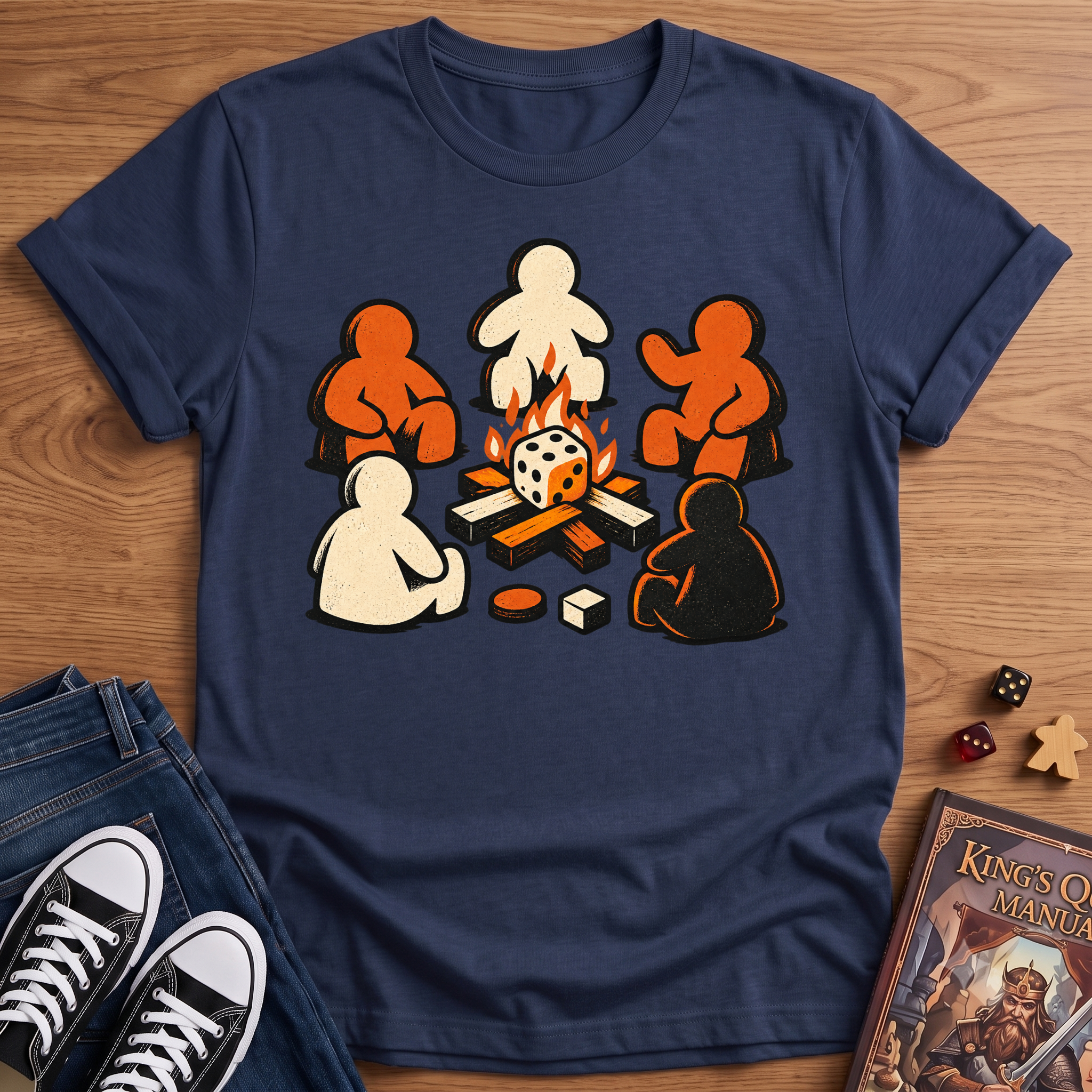 Game Piece Campfire T-Shirt