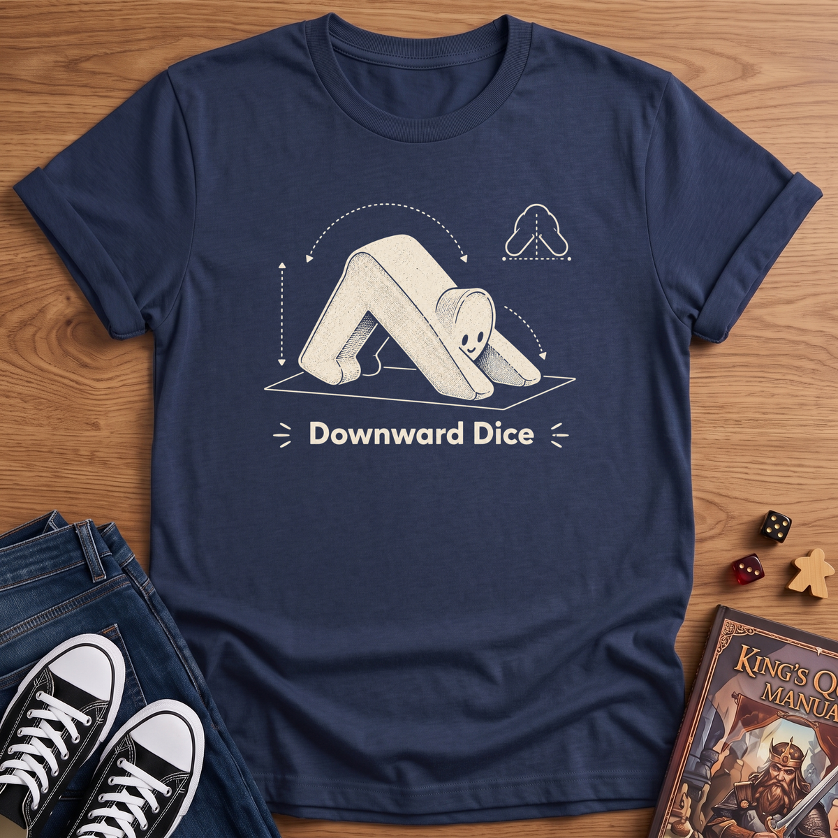 Downward Dice T-Shirt