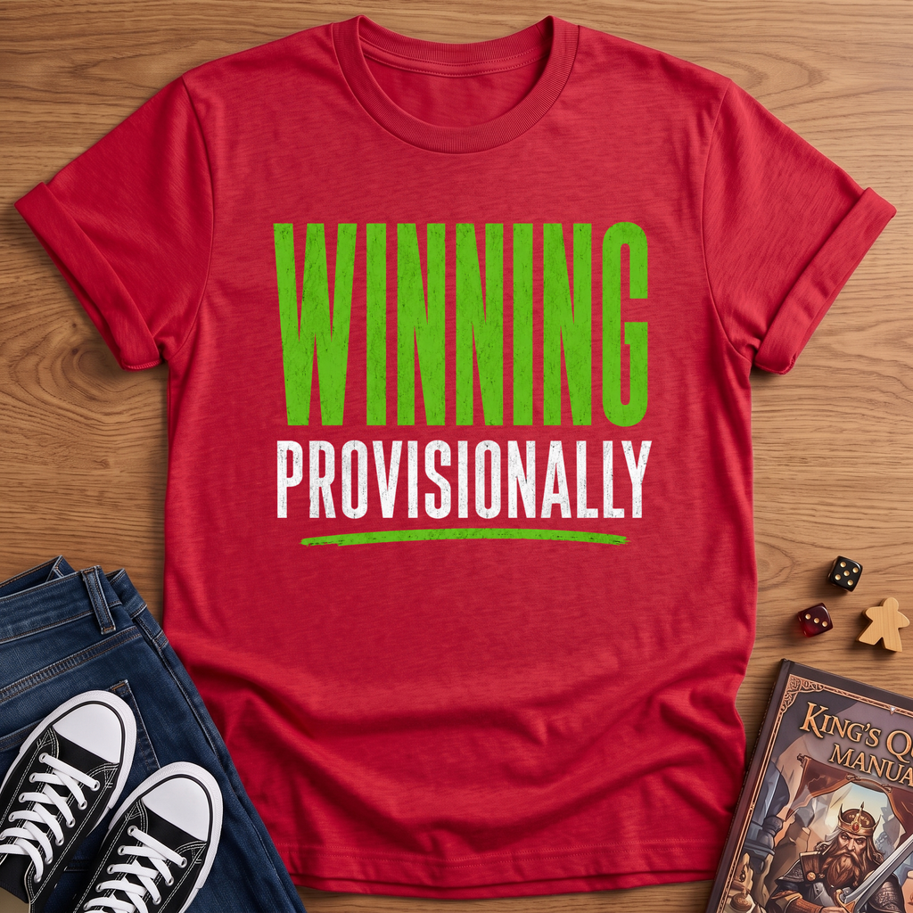Winning Provisionally T-Shirt