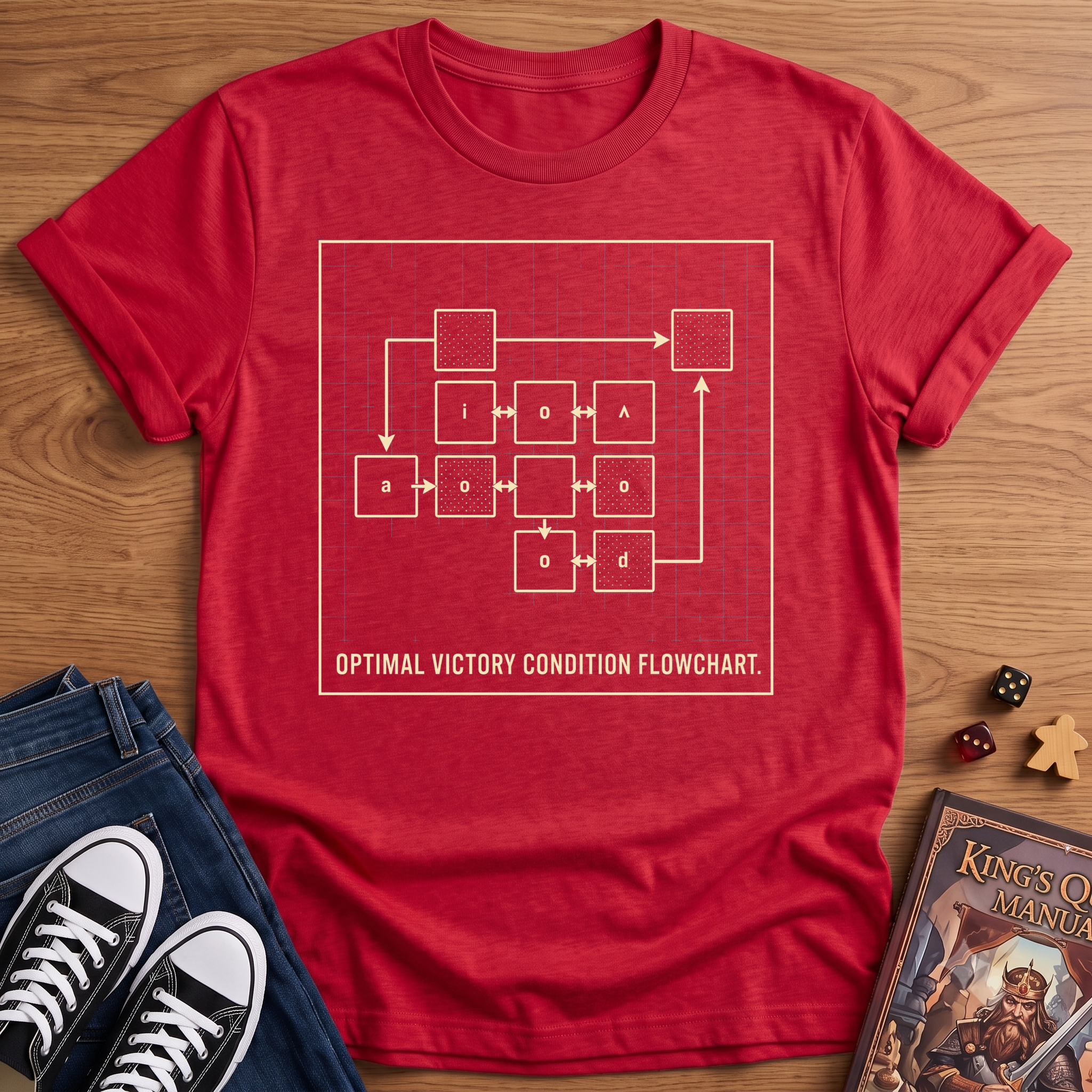 Victory Flow Chart T-Shirt