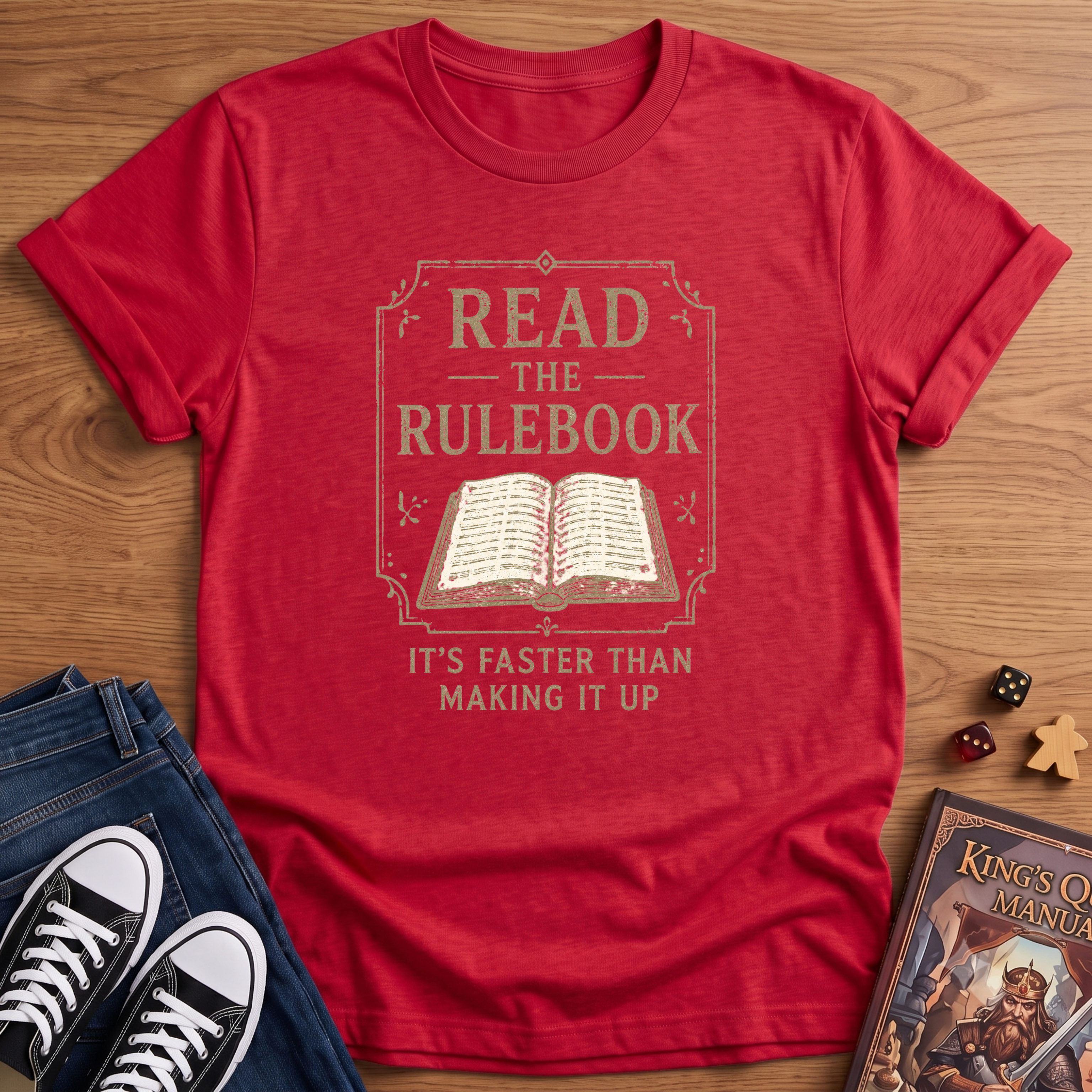 Read The Rulebook T-Shirt
