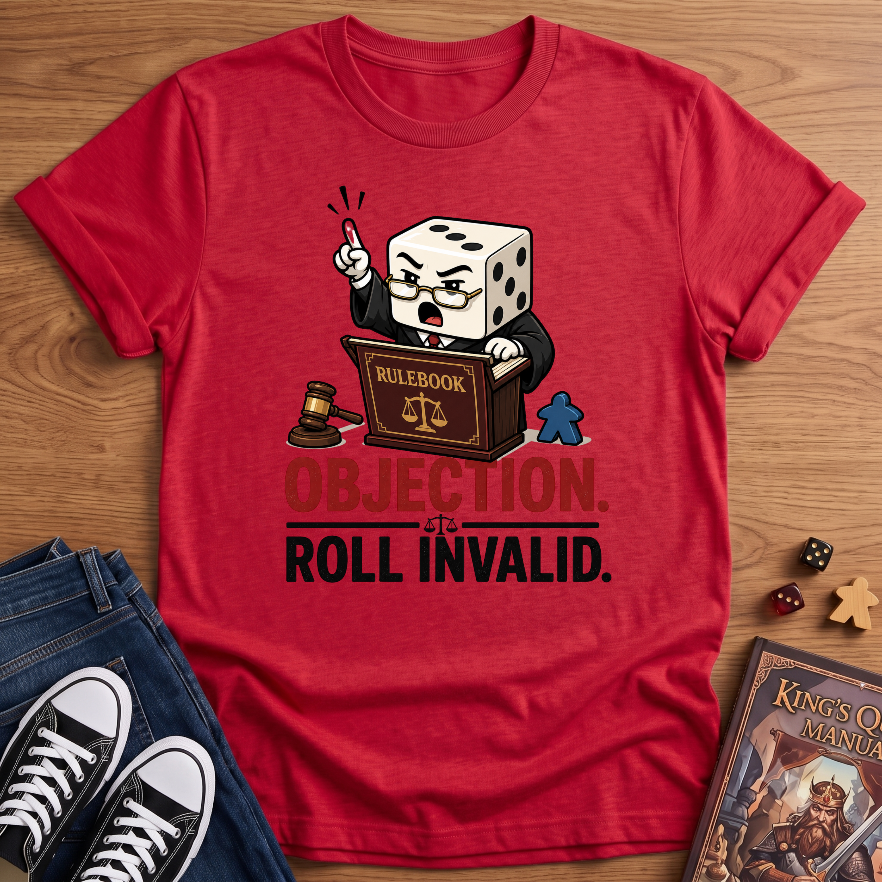Objection, Roll Invalid T-Shirt