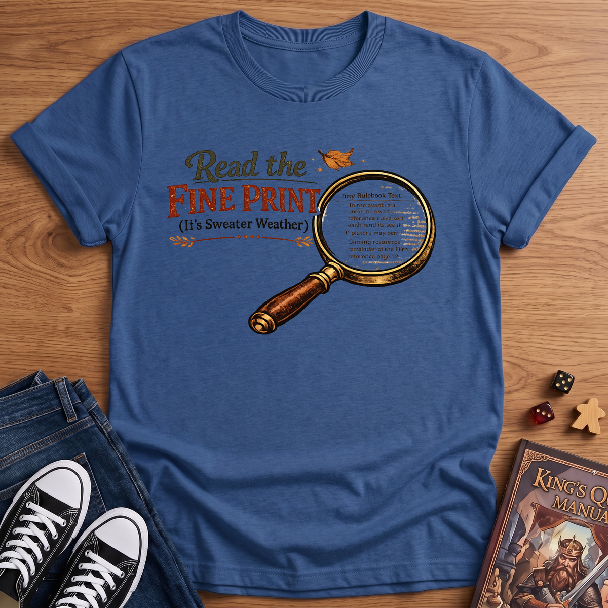 RR Reading The Fine Print T-Shirt