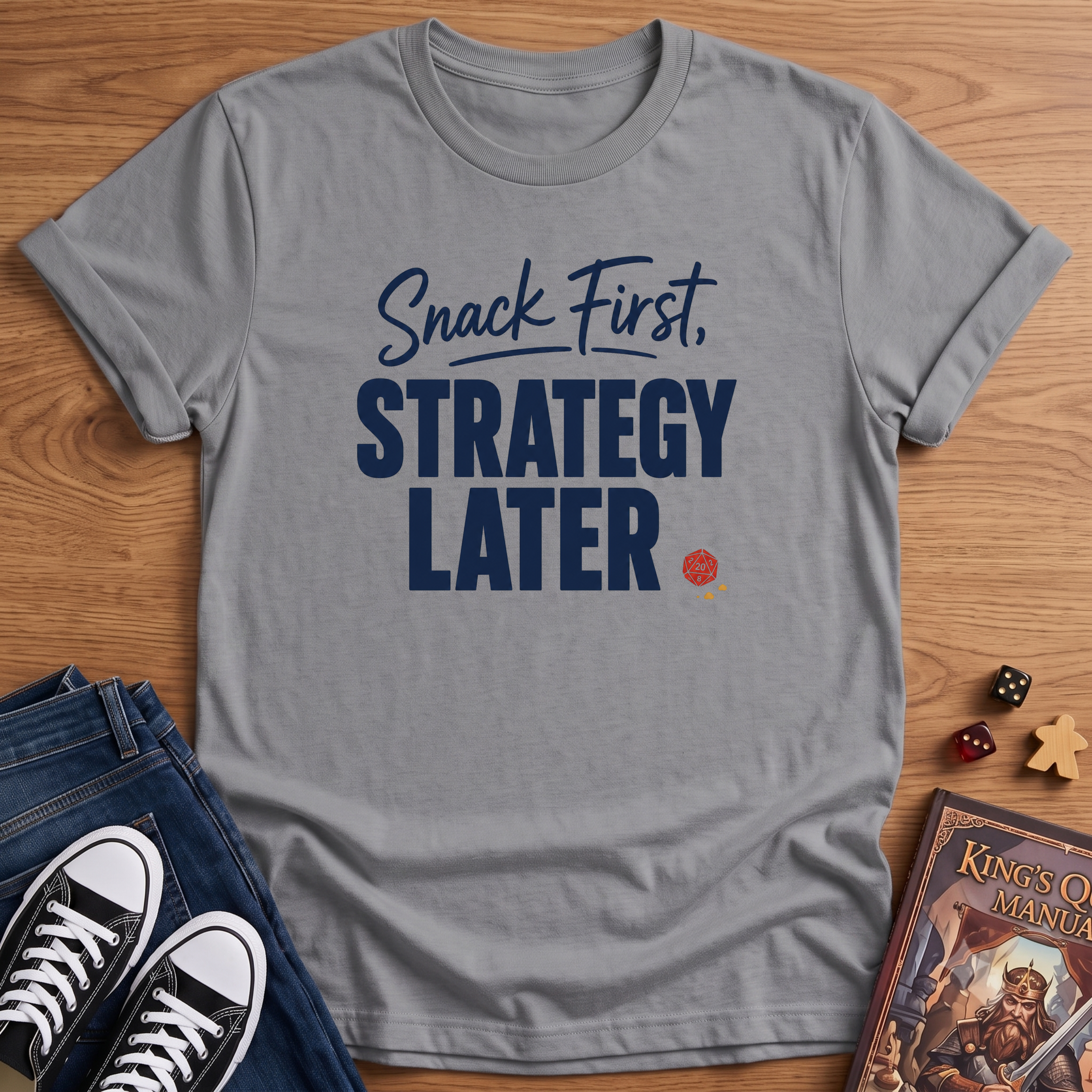 Snack First T-Shirt